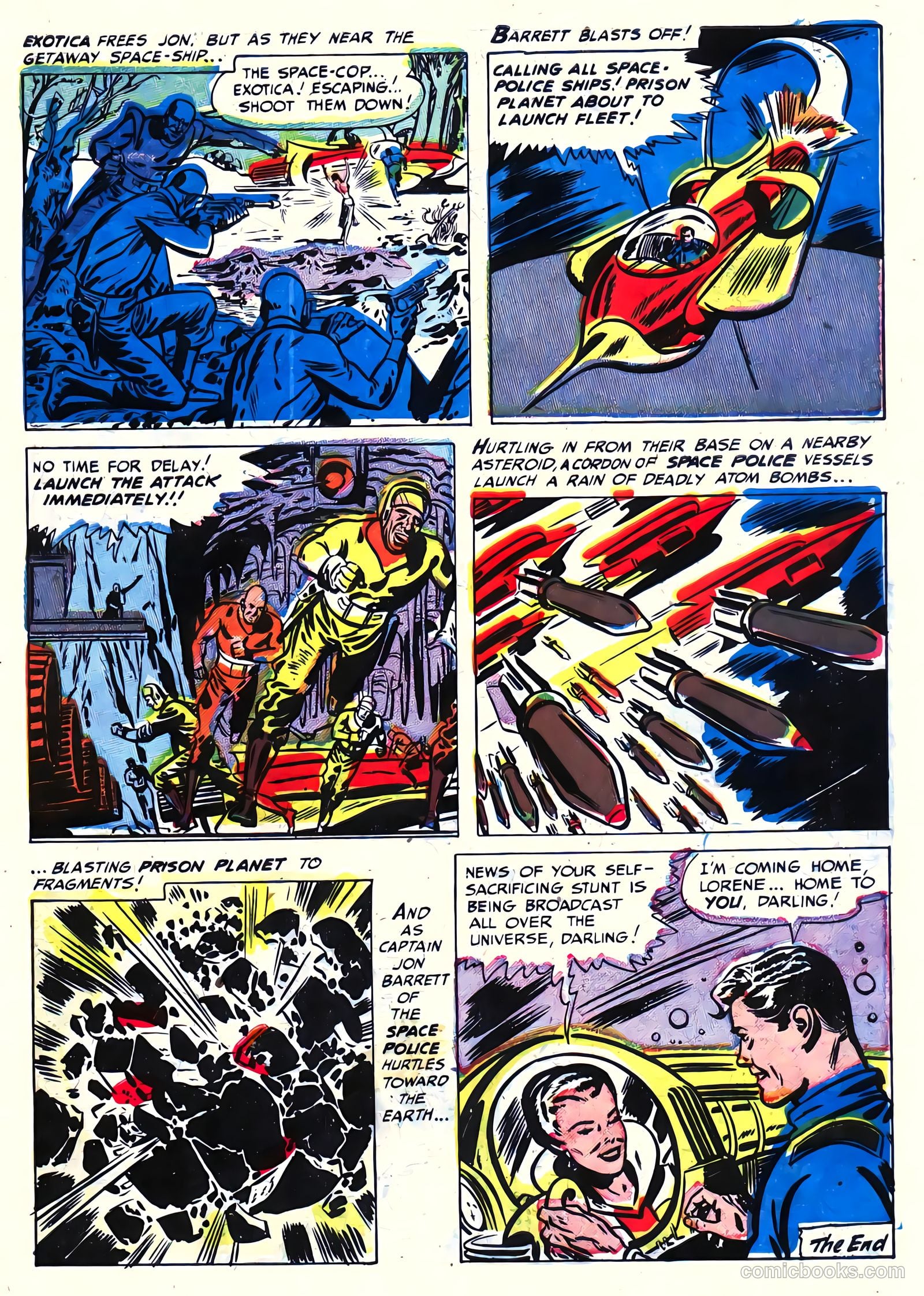 Tops in Adventure #1 (1952) — page 123 of 130