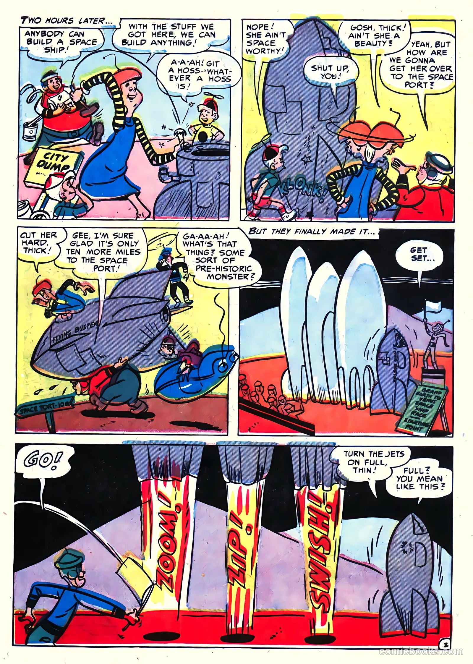 Tops in Adventure #1 (1952) — page 126 of 130