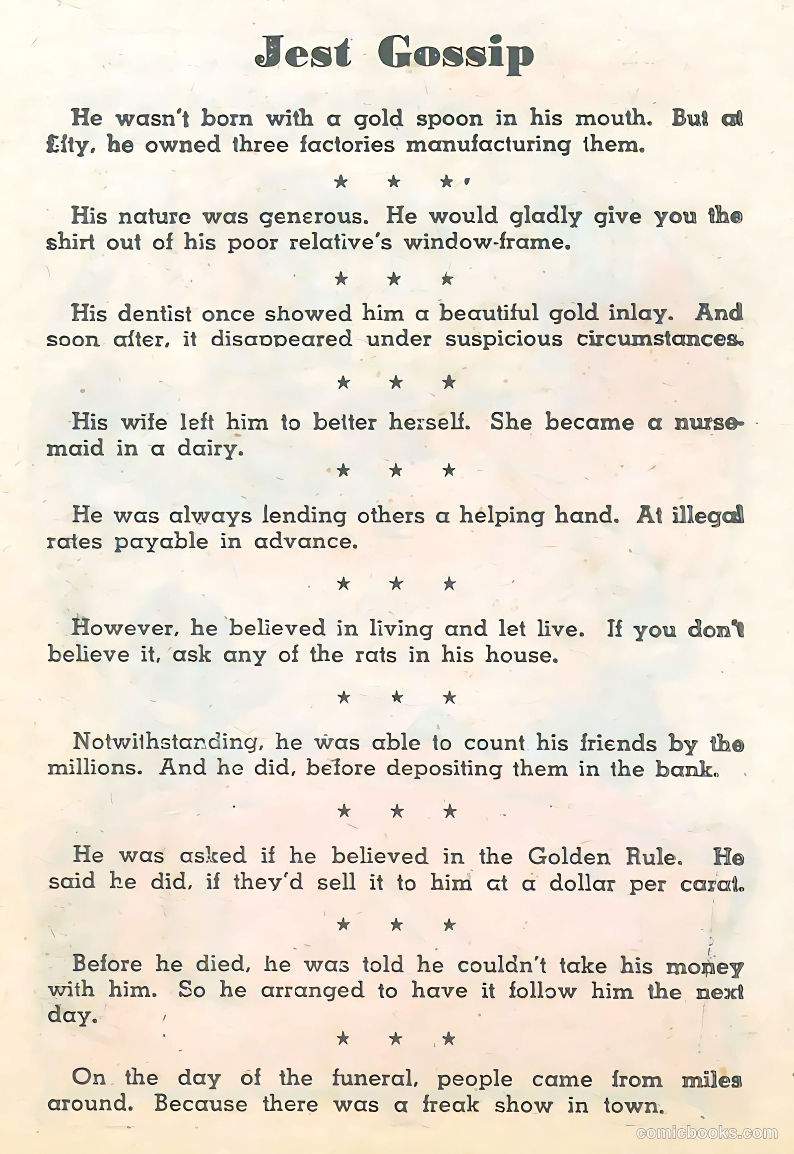 Tops In Humor #1 (1944) — page 18 of 69