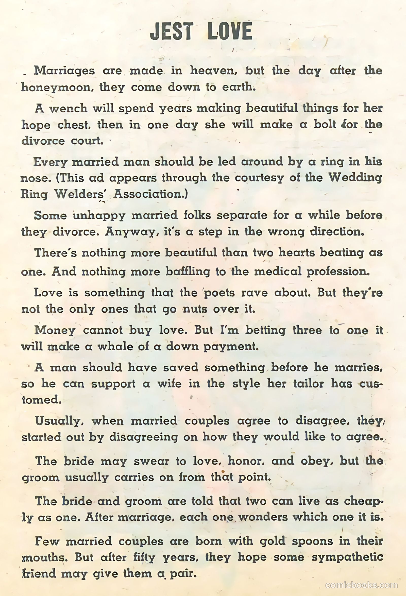 Tops In Humor #1 (1944) — page 28 of 69