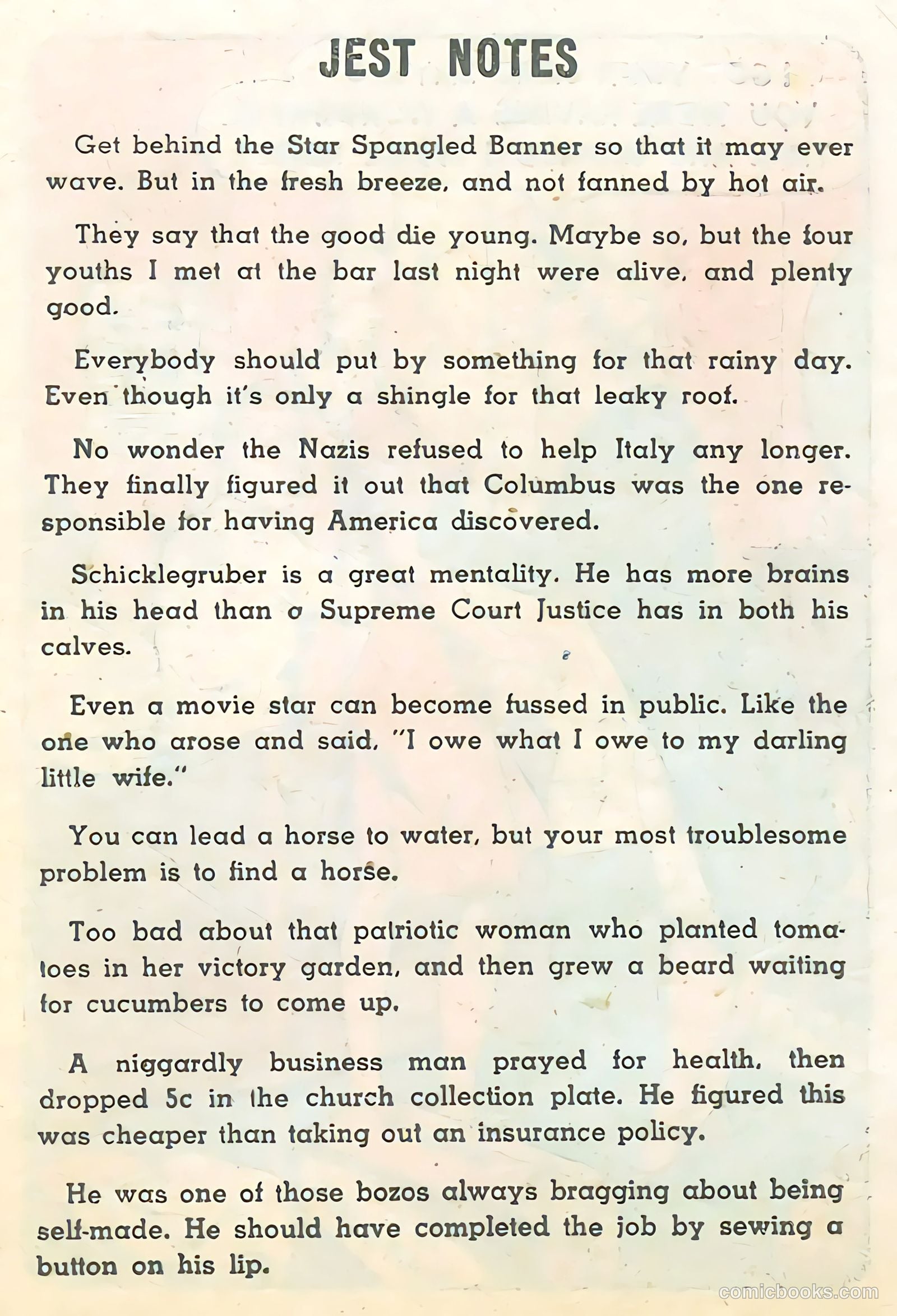 Tops In Humor #1 (1944) — page 45 of 69