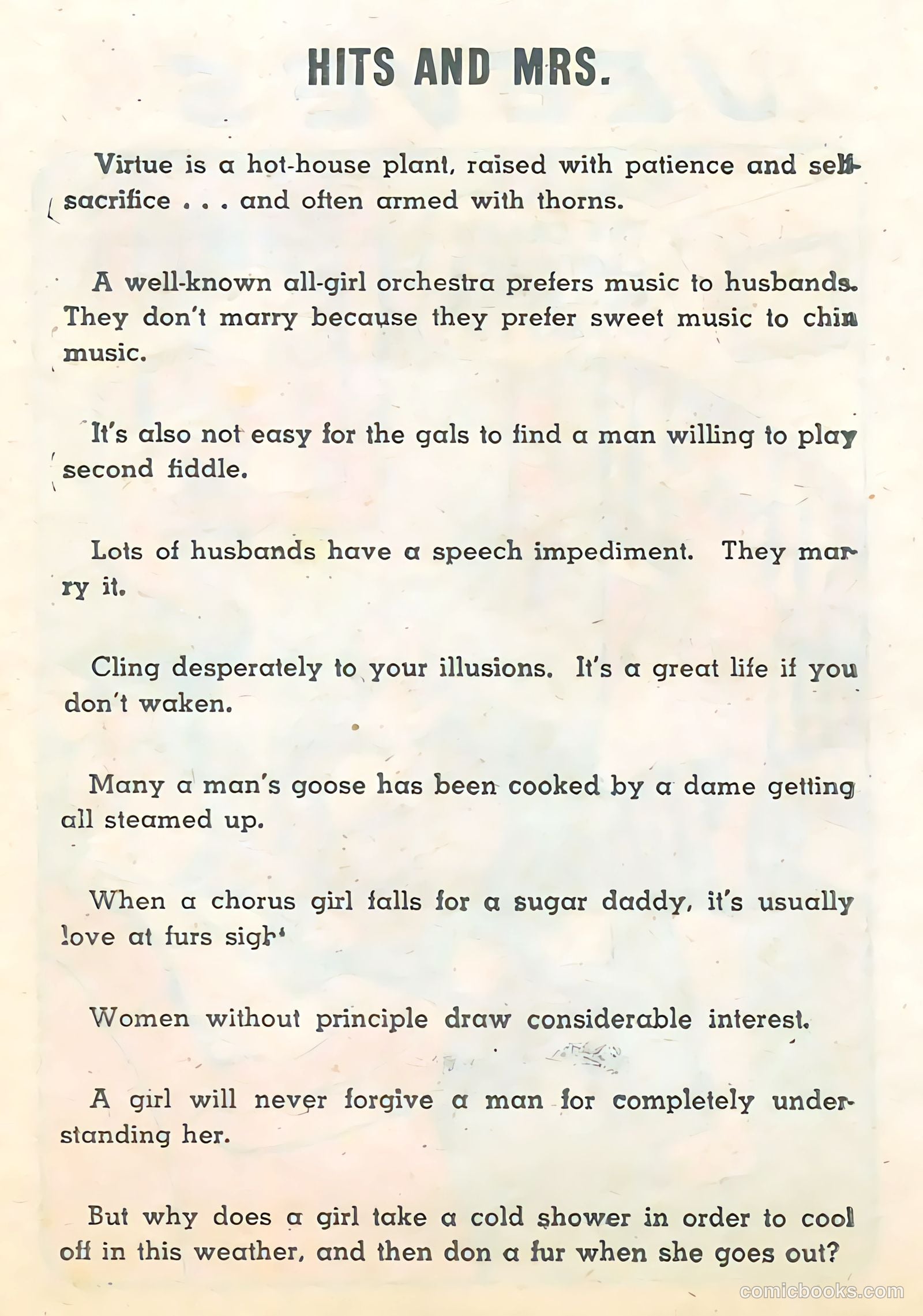 Tops In Humor #1 (1944) — page 51 of 69