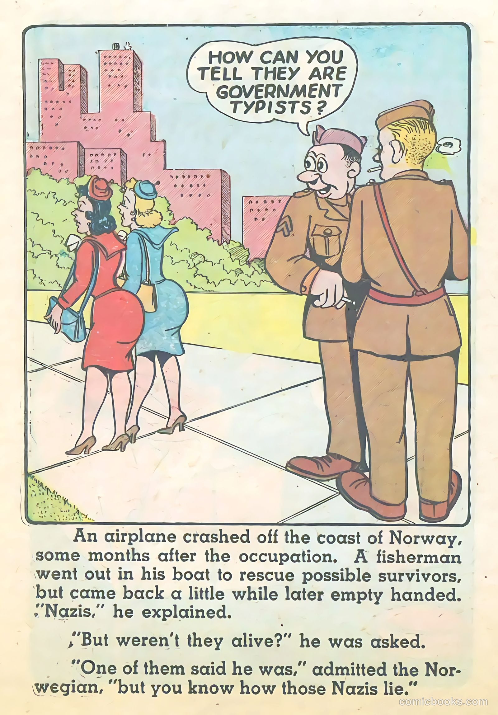 Tops In Humor #1 (1944) — page 61 of 69