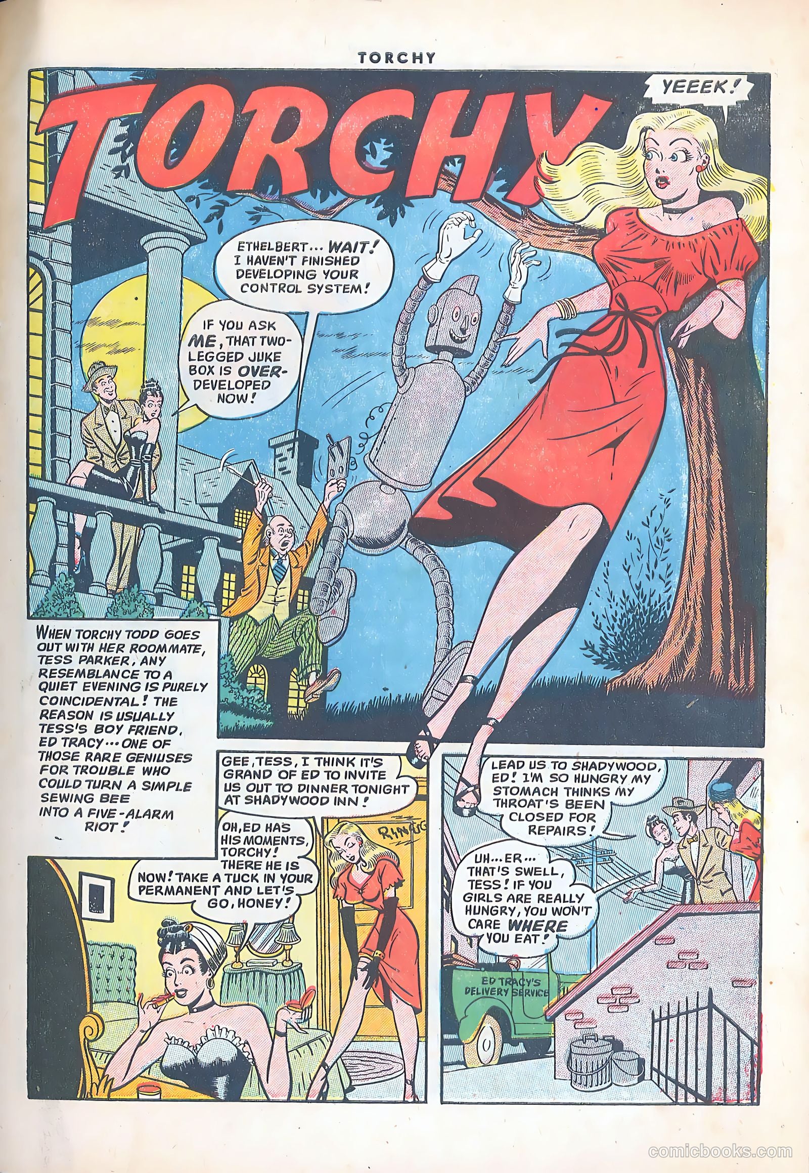 Torchy #1 (1949) — page 3 of 36