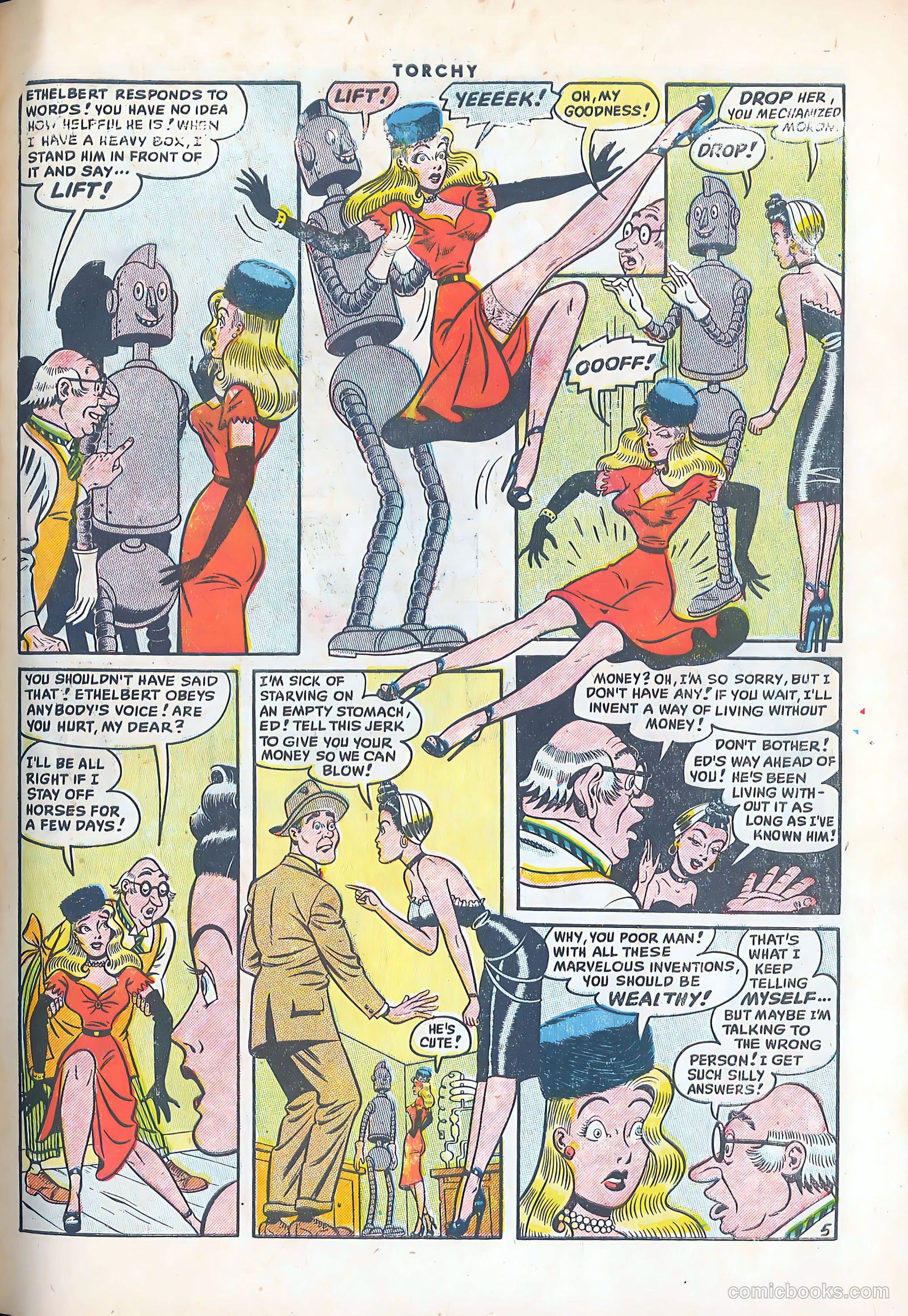 Torchy #1 (1949) — page 7 of 36