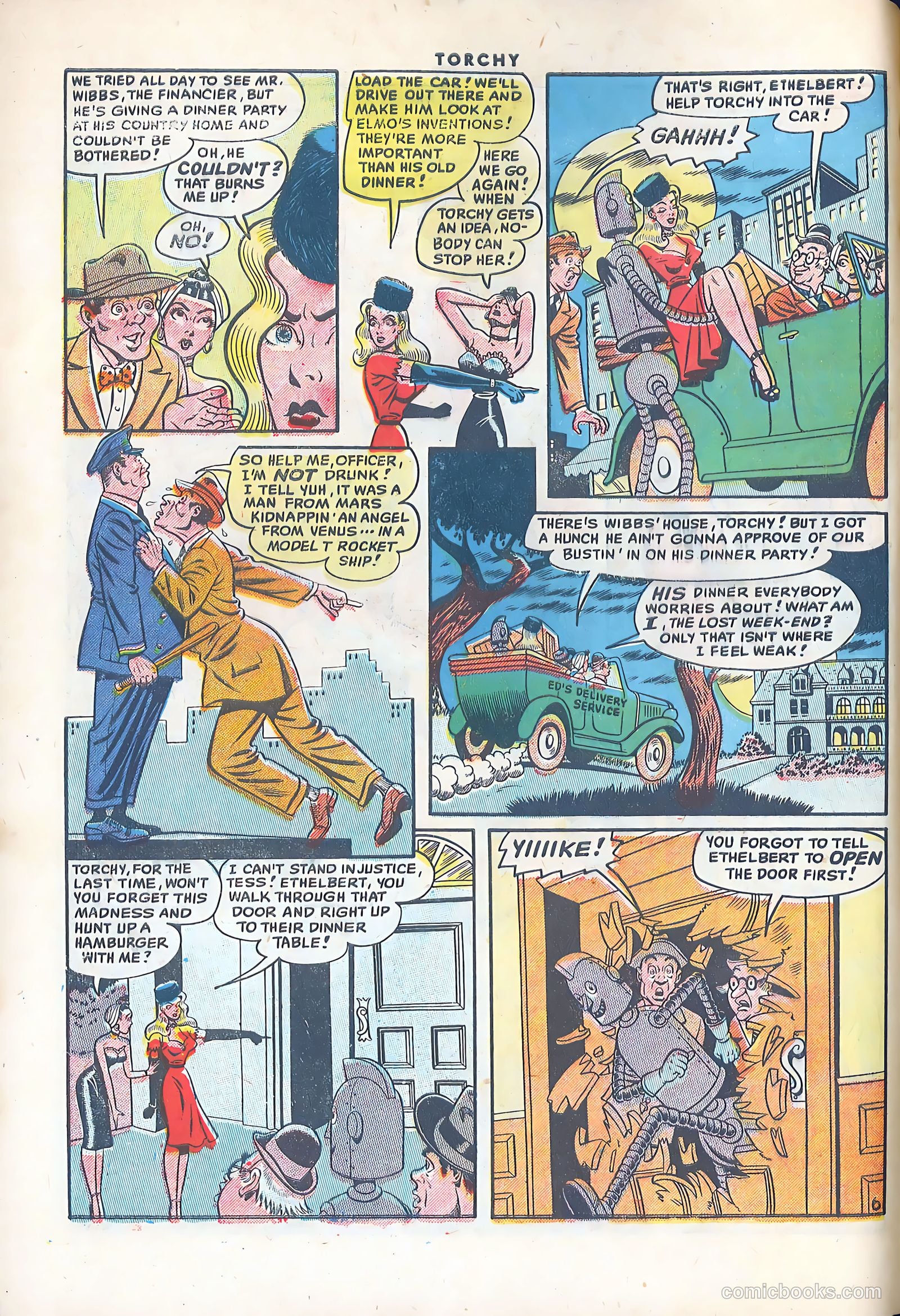 Torchy #1 (1949) — page 8 of 36