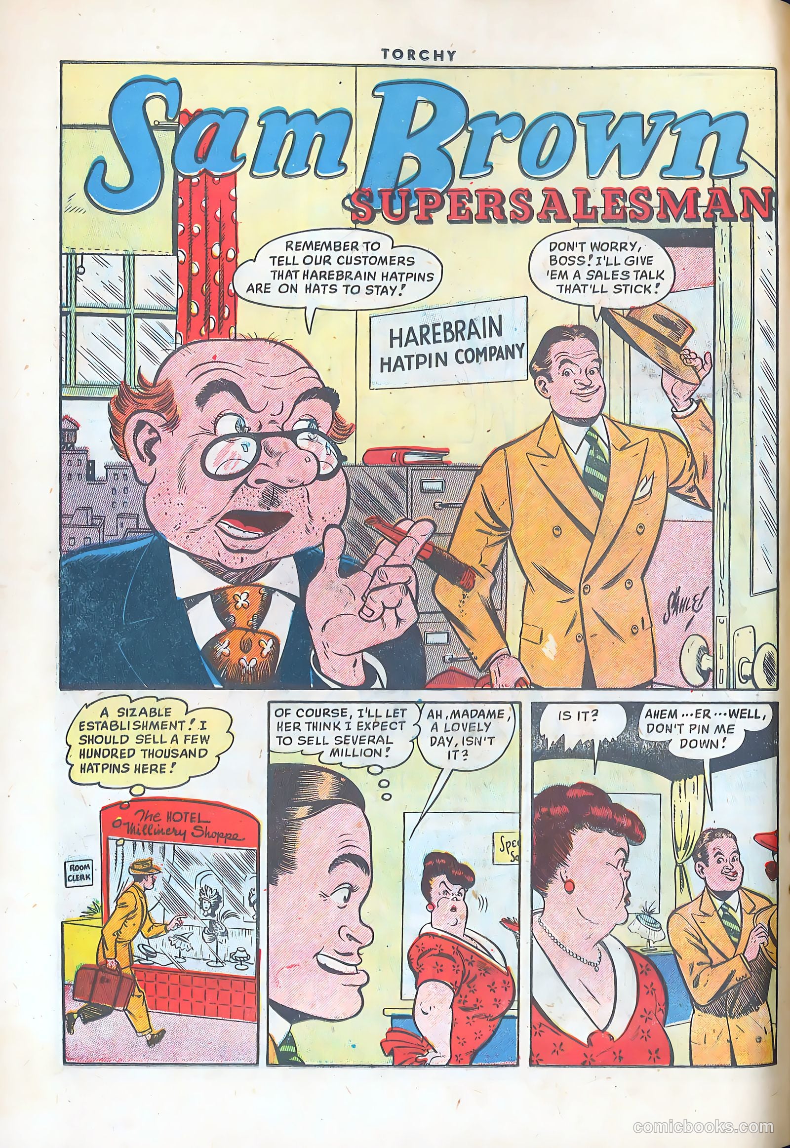Torchy #1 (1949) — page 12 of 36