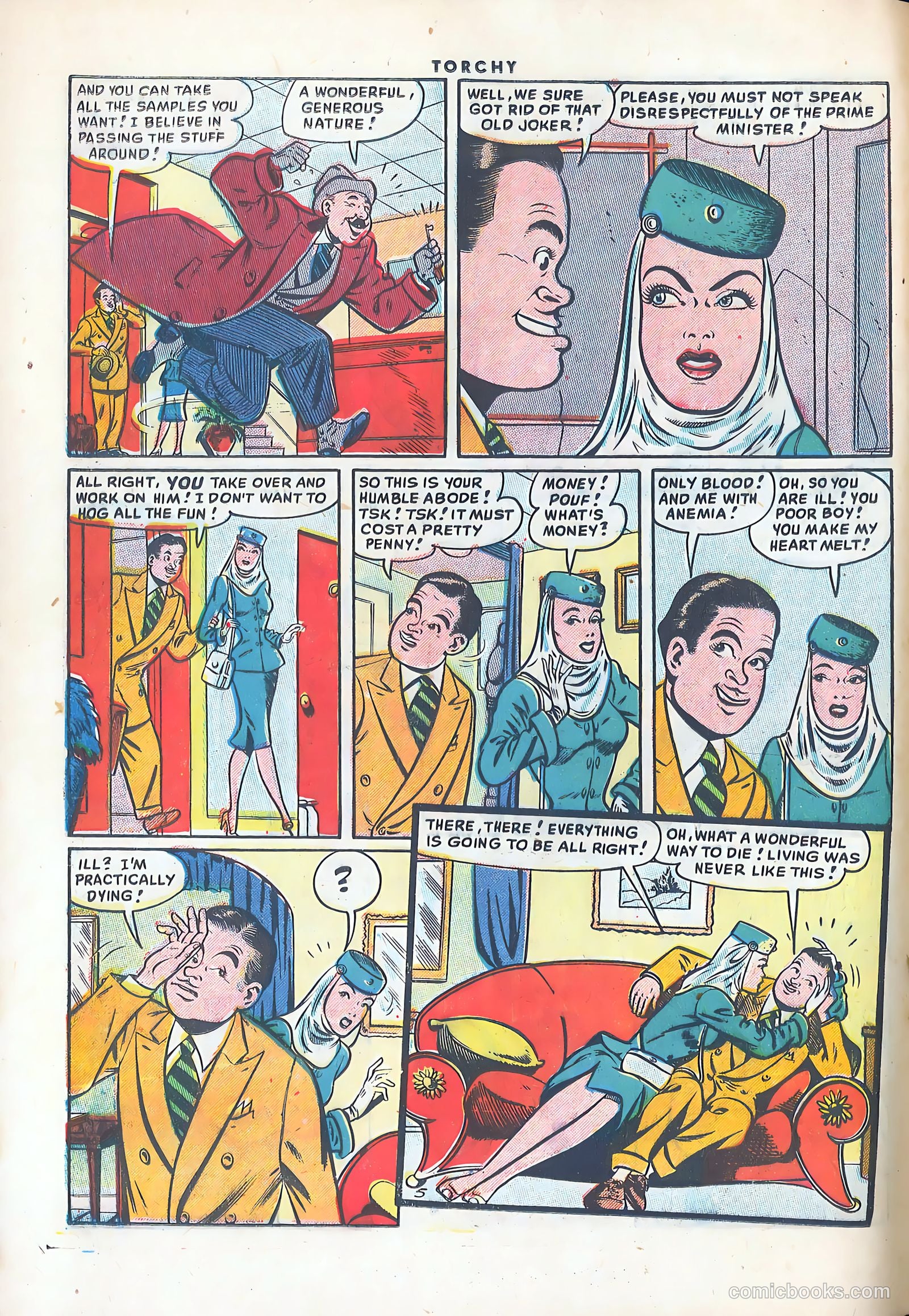 Torchy #1 (1949) — page 16 of 36