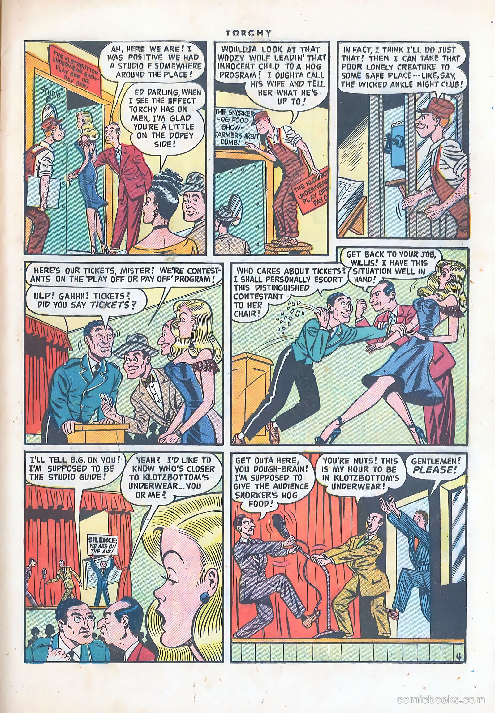 Torchy #1 (1949) — page 21 of 36