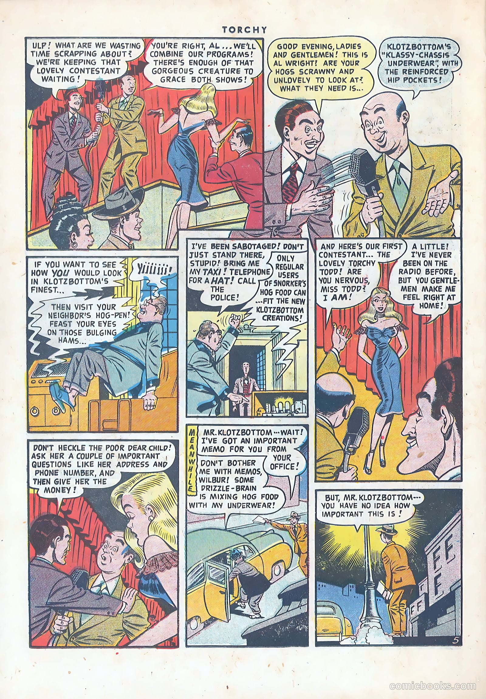 Torchy #1 (1949) — page 22 of 36