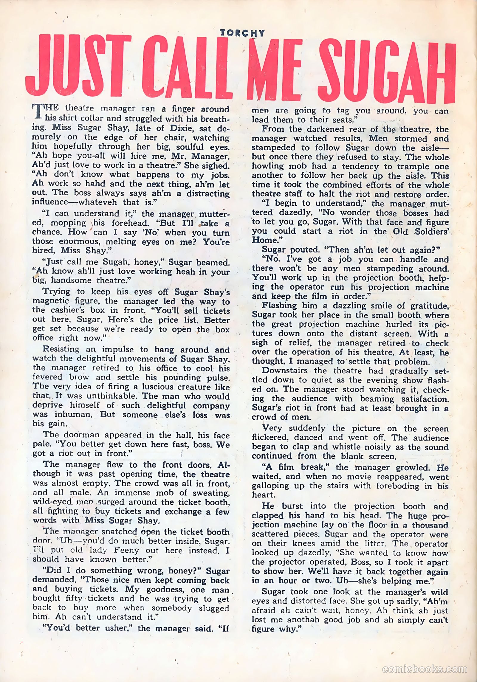 Torchy #1 (1949) — page 26 of 36