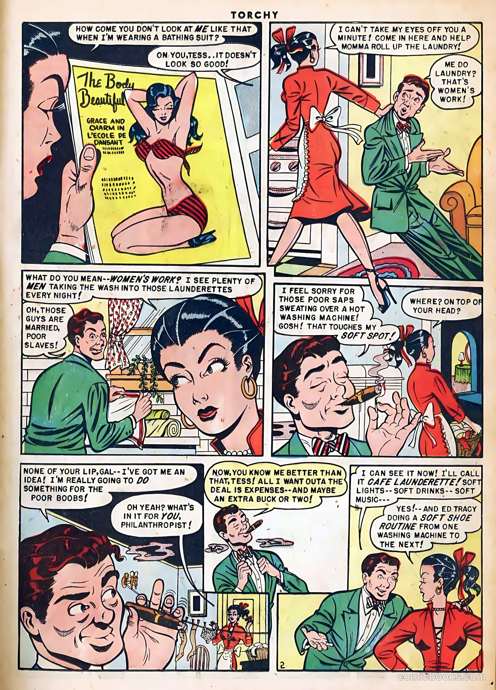 Torchy #2 (1950) — page 13 of 36