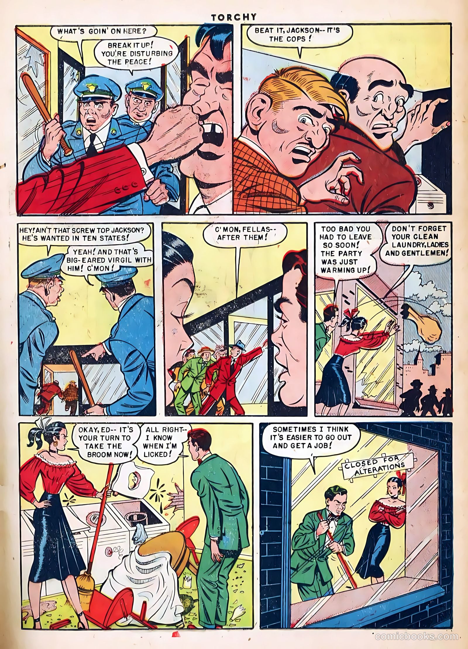 Torchy #2 (1950) — page 17 of 36