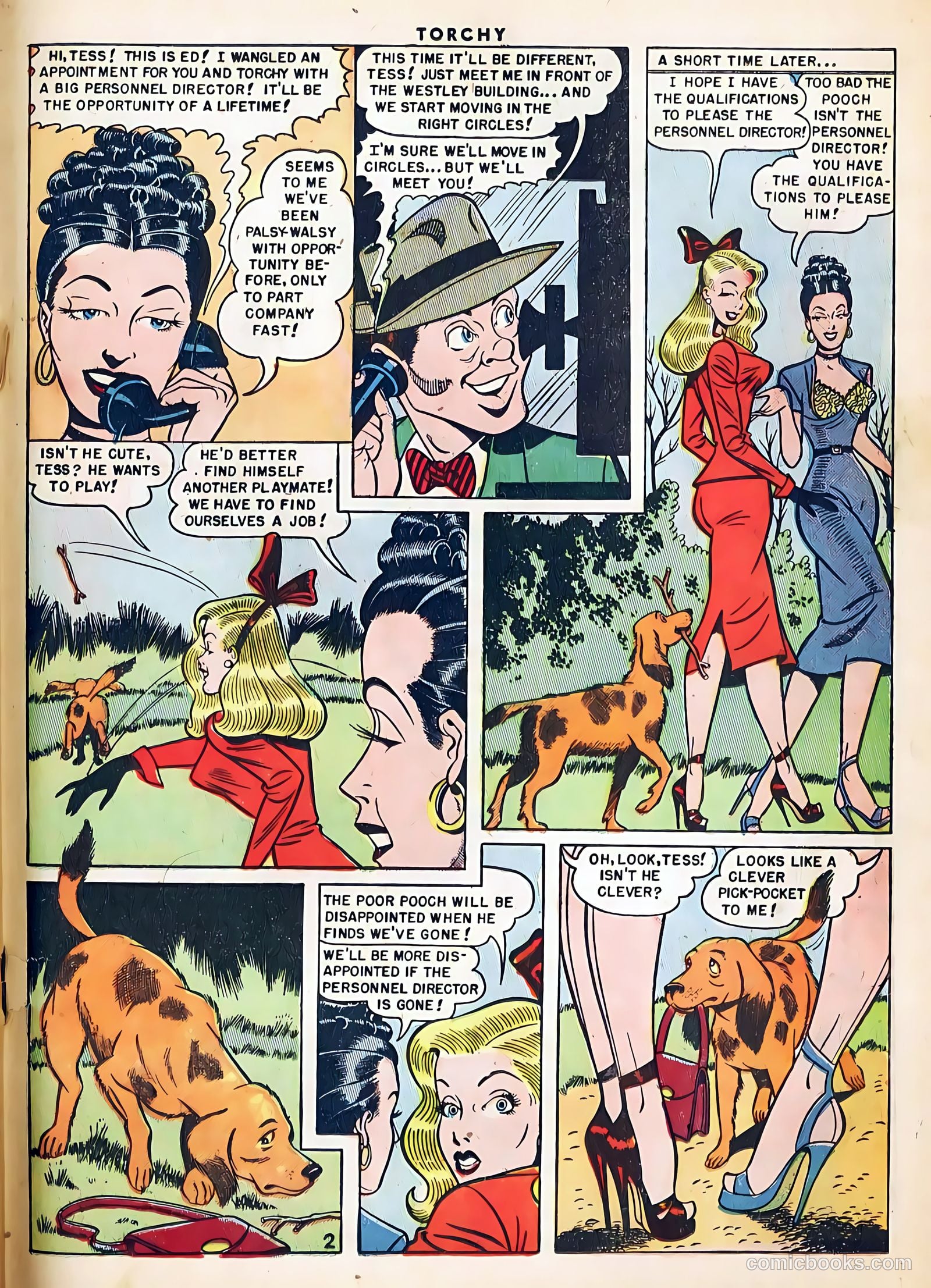 Torchy #2 (1950) — page 19 of 36