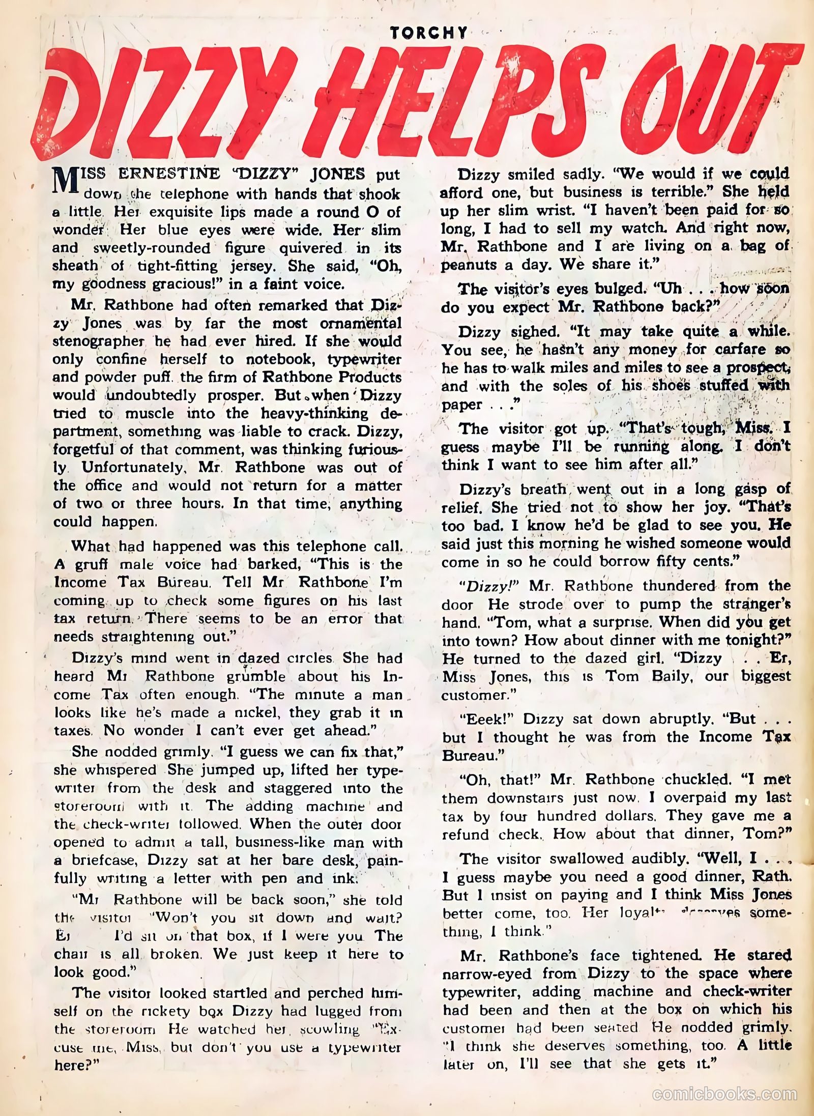 Torchy #2 (1950) — page 26 of 36