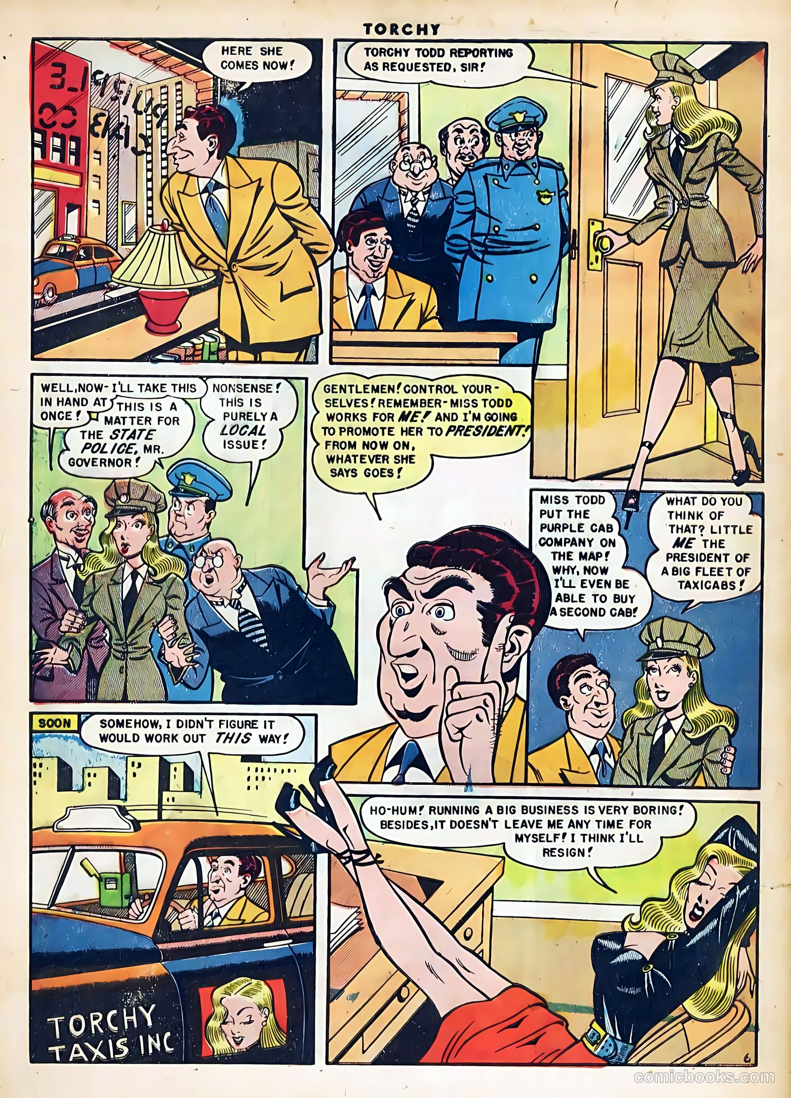 Torchy #2 (1950) — page 32 of 36