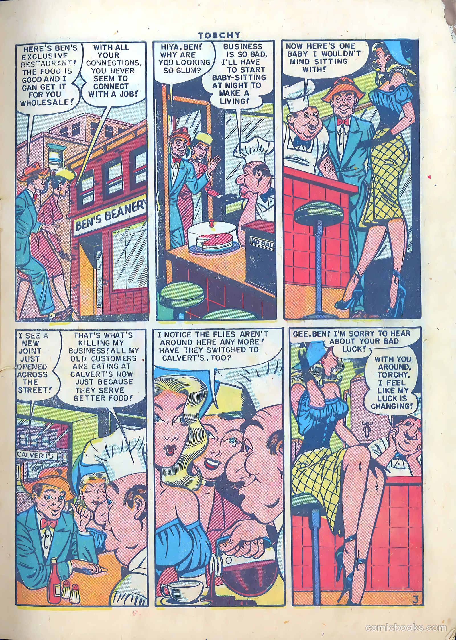 Torchy #3 (1950) — page 5 of 36