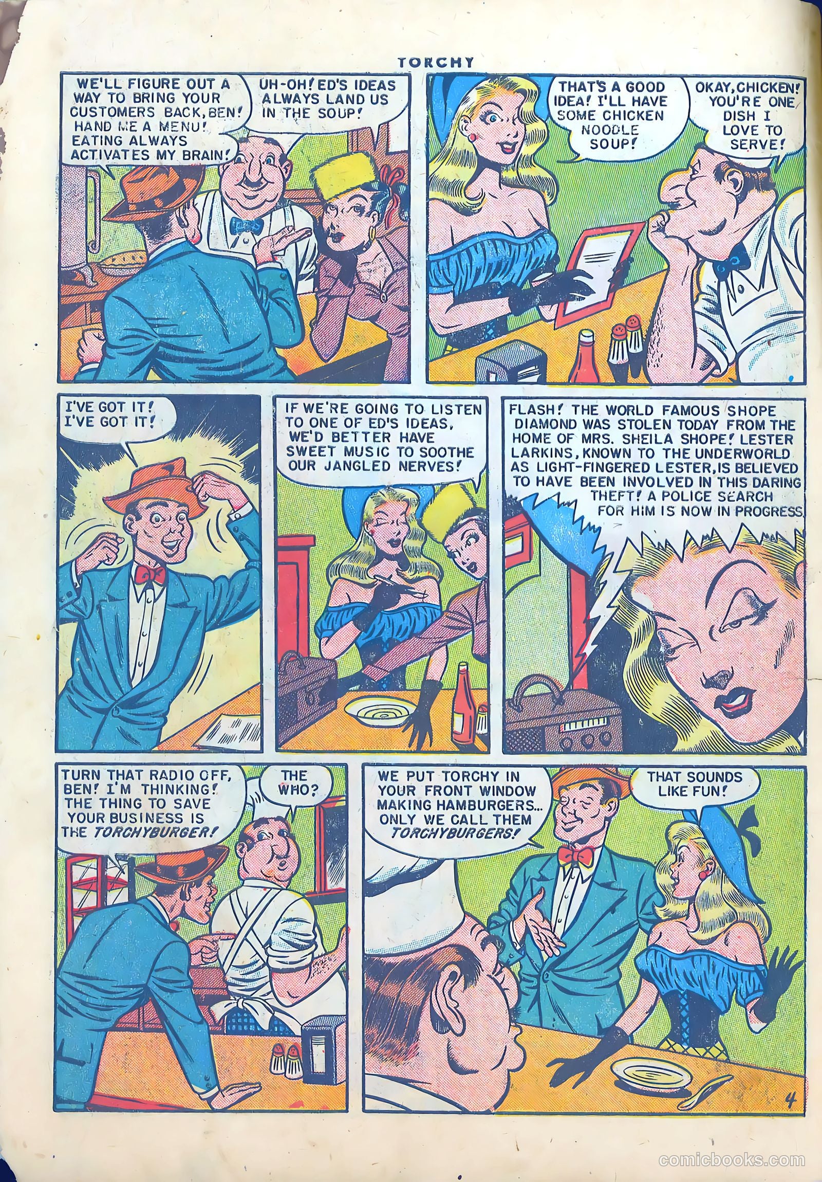 Torchy #3 (1950) — page 6 of 36