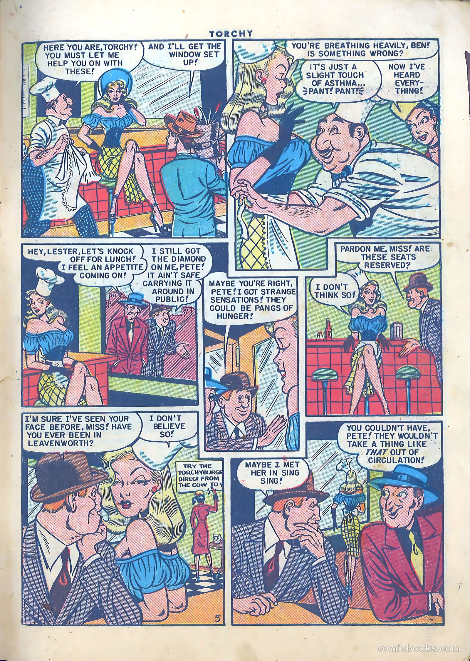 Torchy #3 (1950) — page 7 of 36