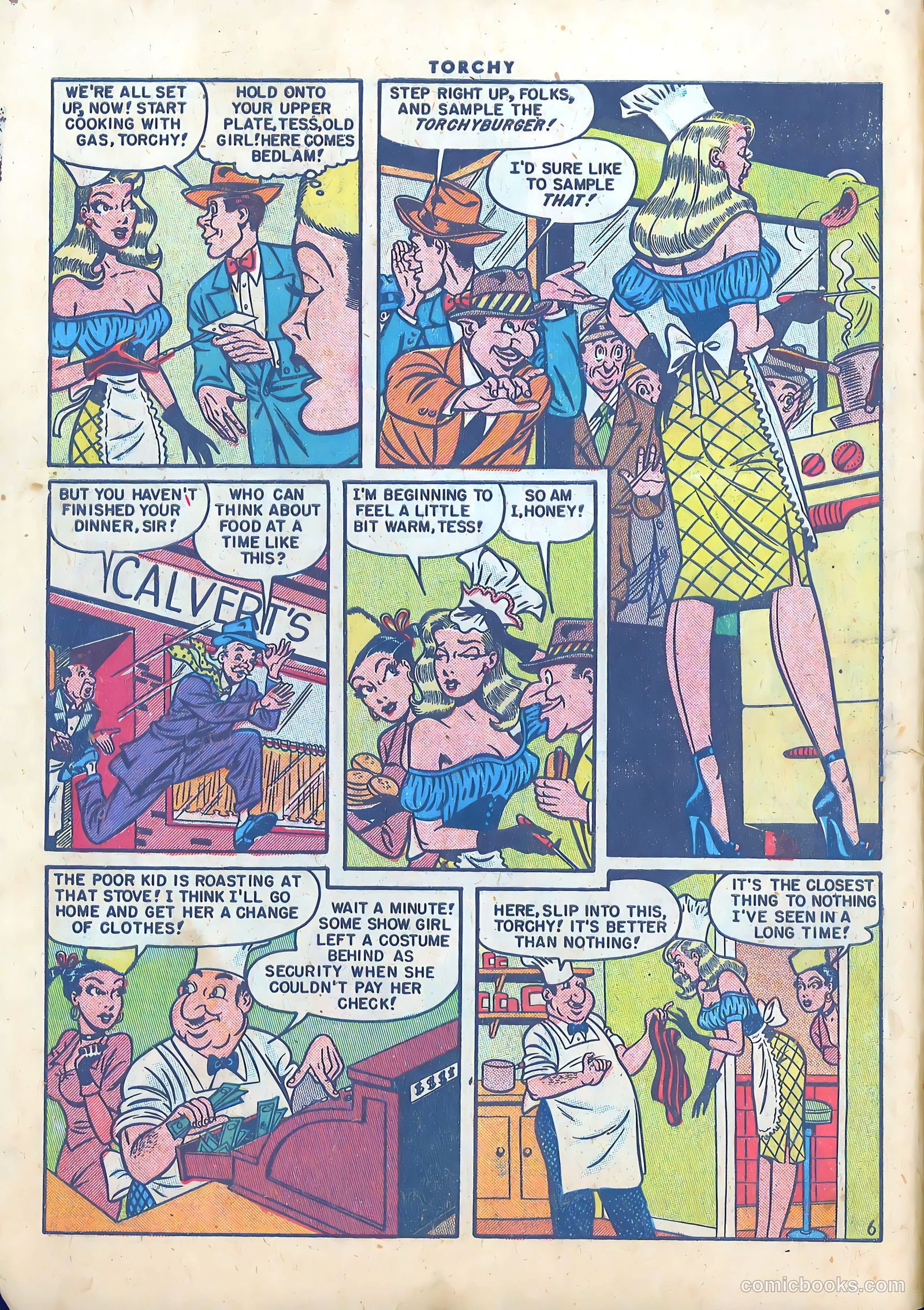 Torchy #3 (1950) — page 8 of 36