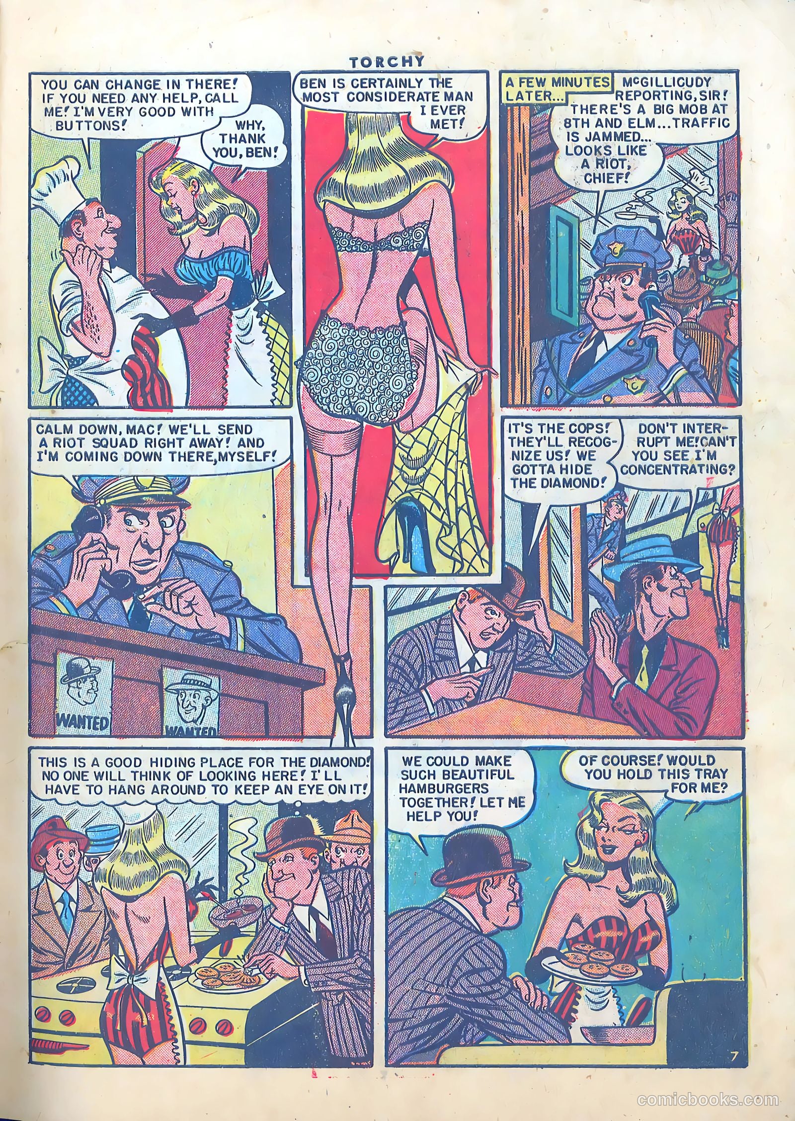 Torchy #3 (1950) — page 9 of 36
