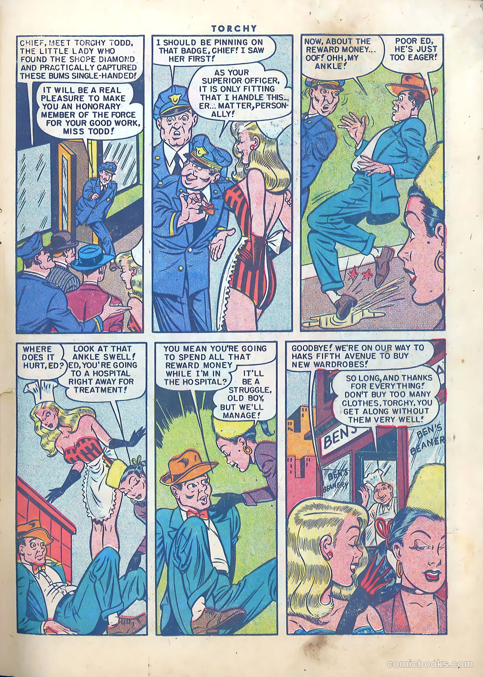 Torchy #3 (1950) — page 11 of 36