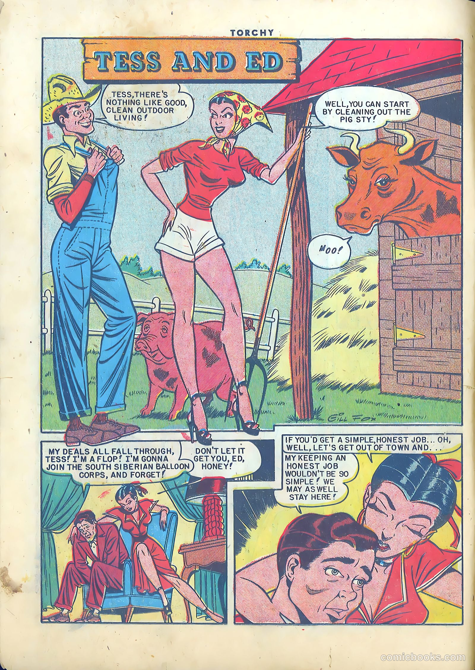 Torchy #3 (1950) — page 12 of 36