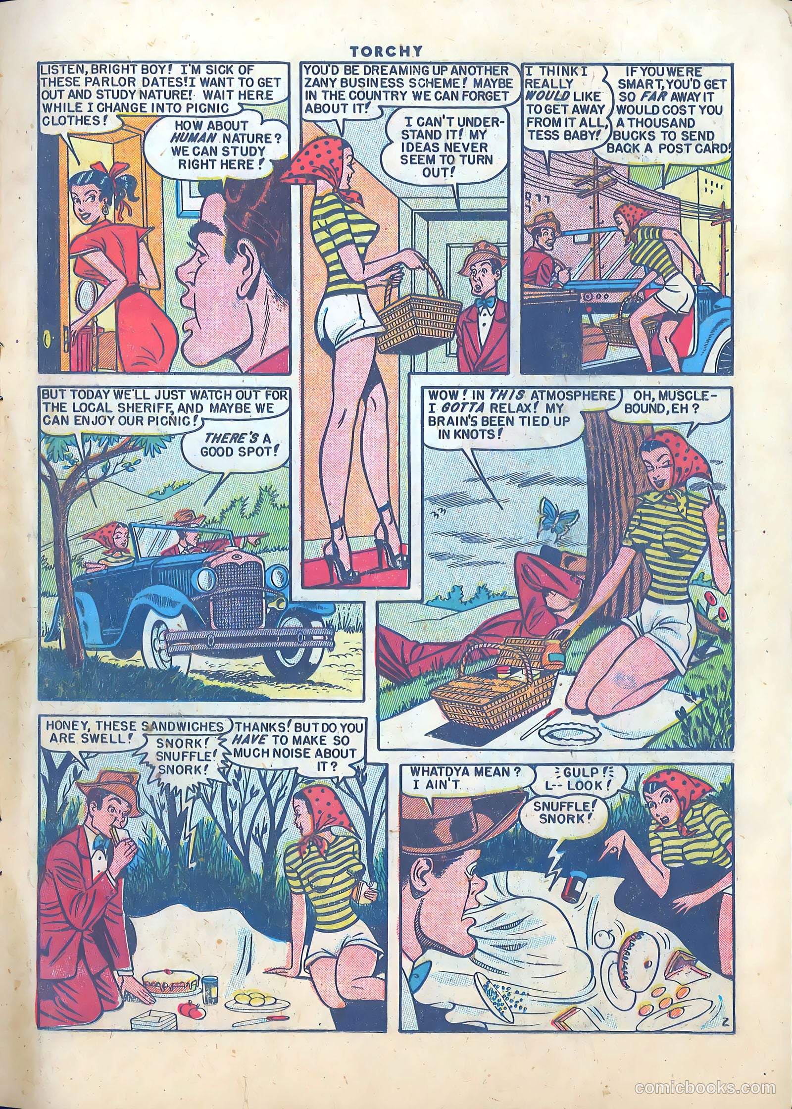 Torchy #3 (1950) — page 13 of 36
