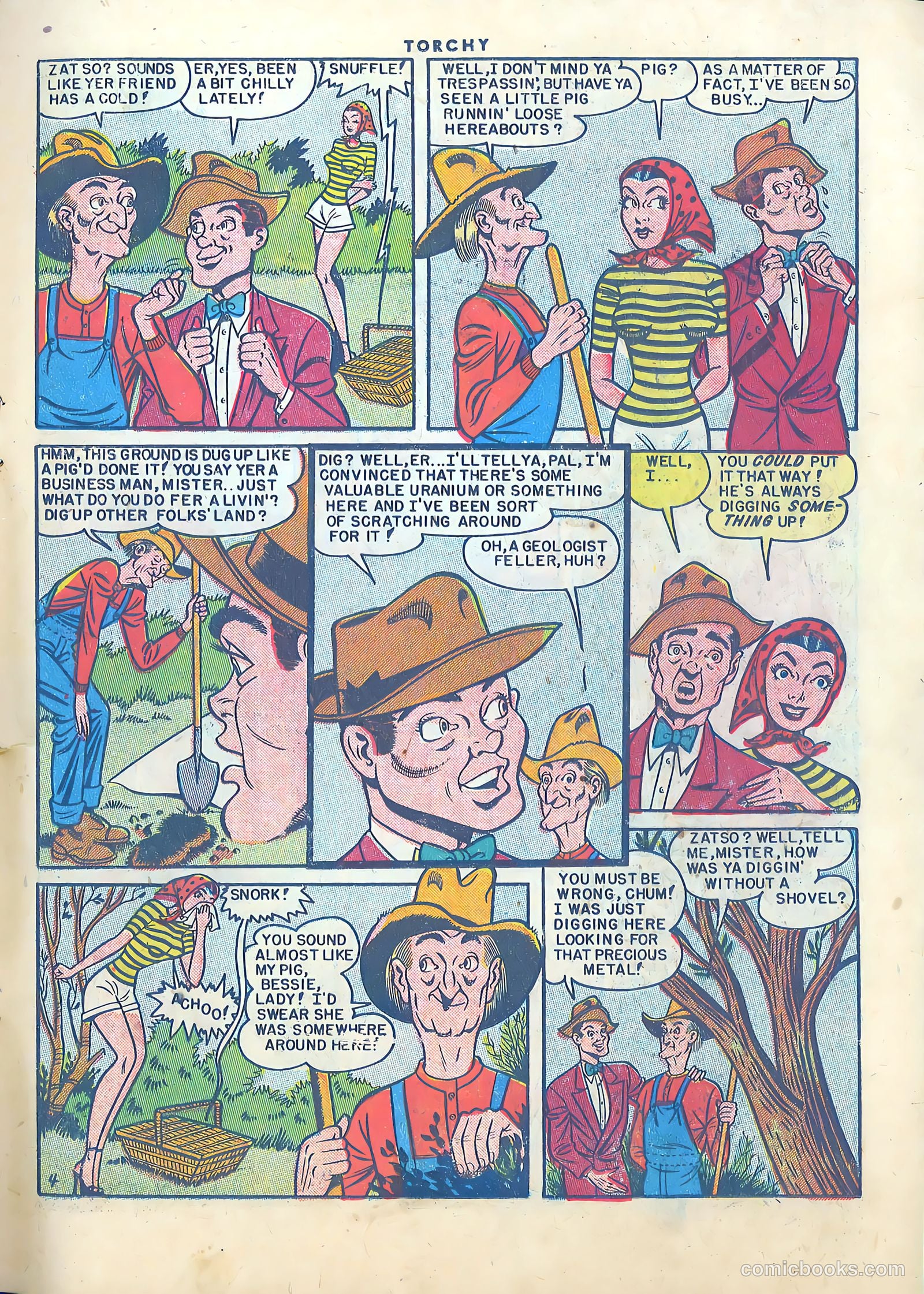 Torchy #3 (1950) — page 15 of 36