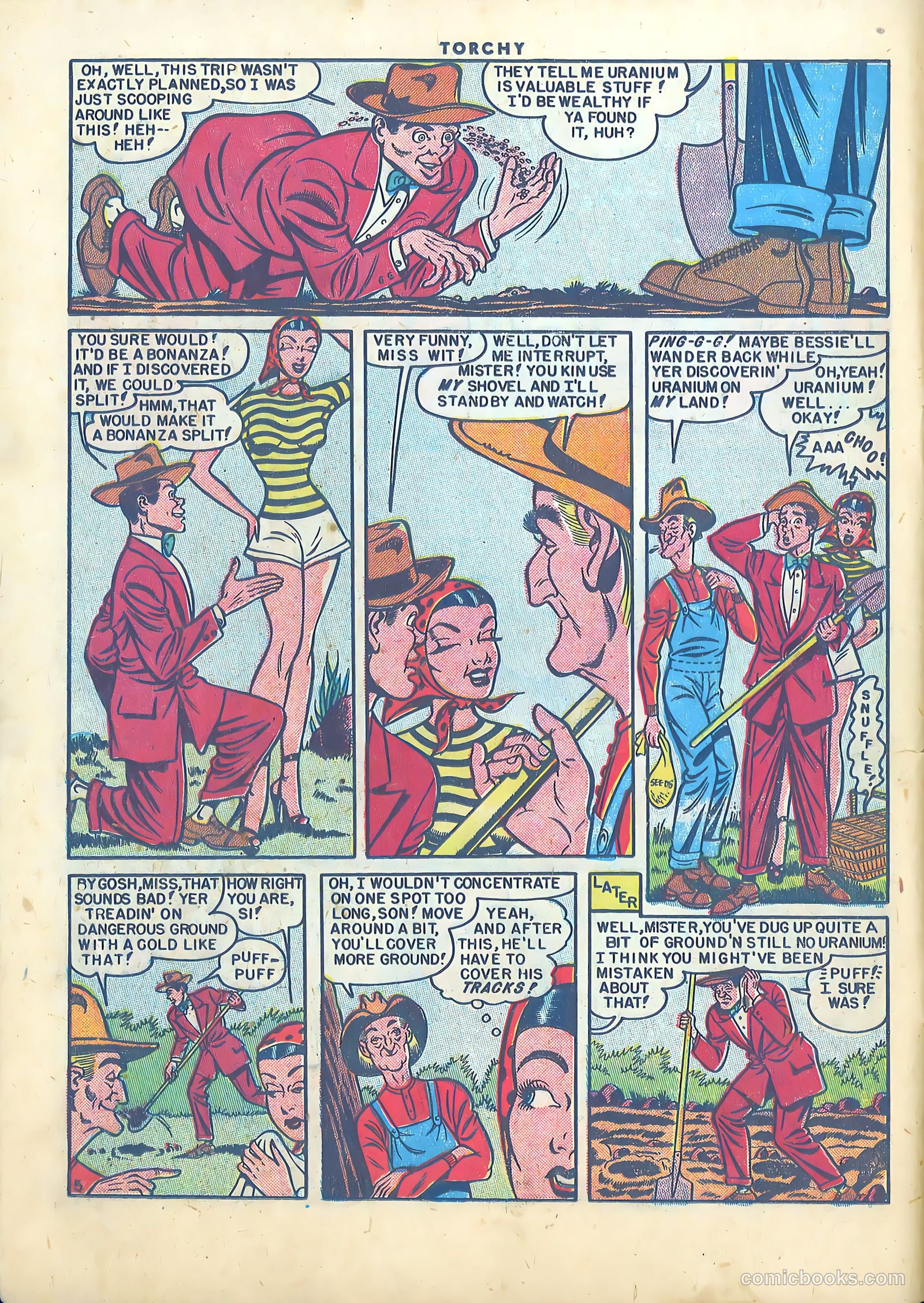 Torchy #3 (1950) — page 16 of 36