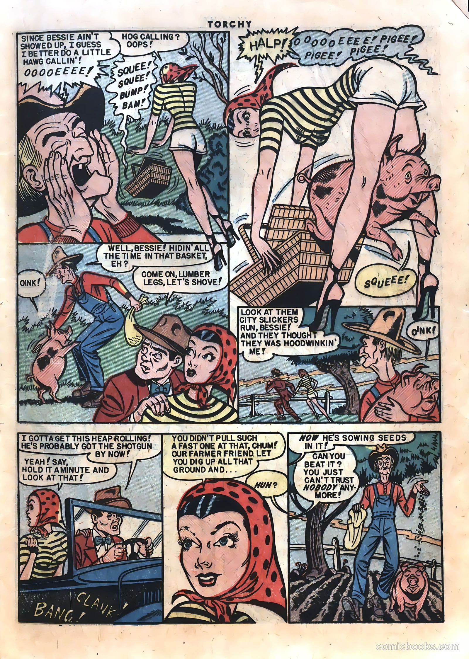 Torchy #3 (1950) — page 17 of 36