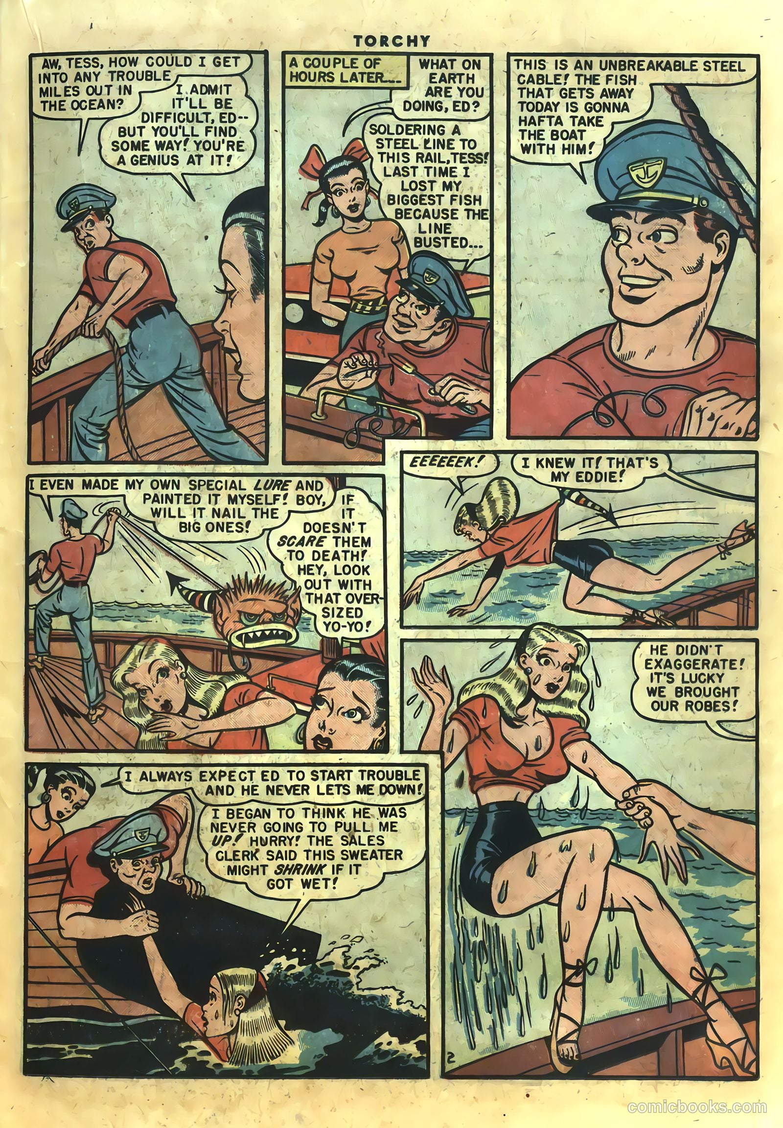 Torchy #3 (1950) — page 19 of 36
