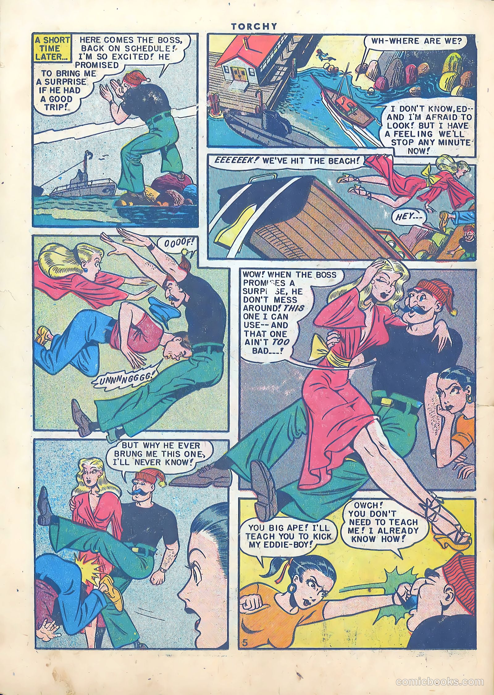 Torchy #3 (1950) — page 22 of 36