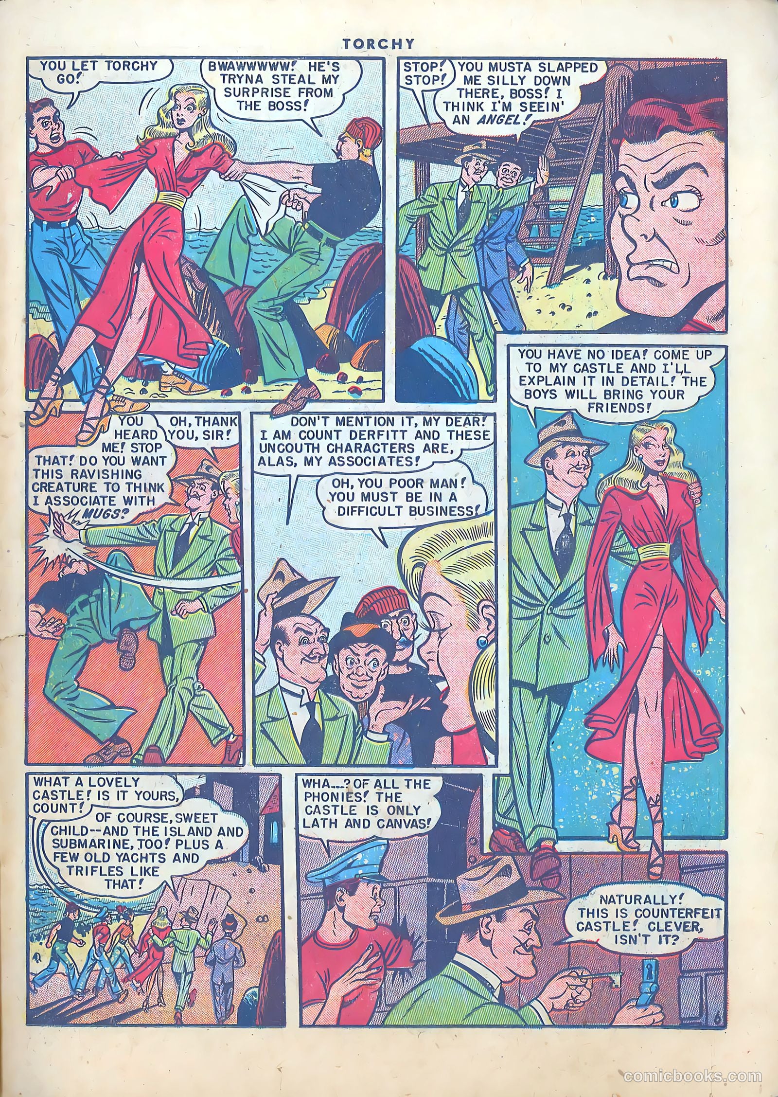Torchy #3 (1950) — page 23 of 36
