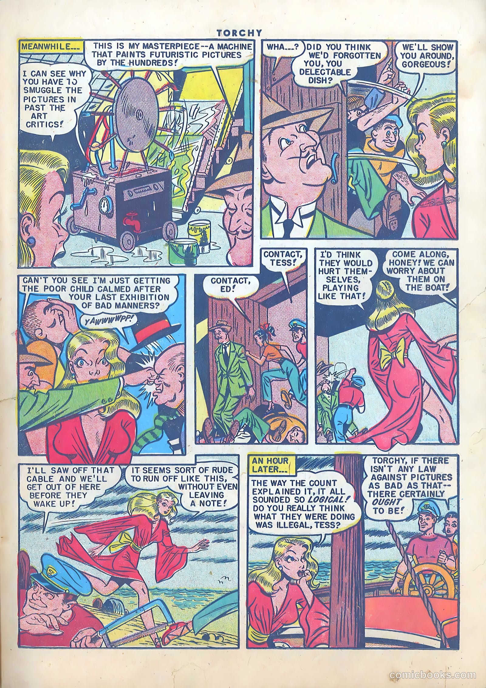 Torchy #3 (1950) — page 25 of 36