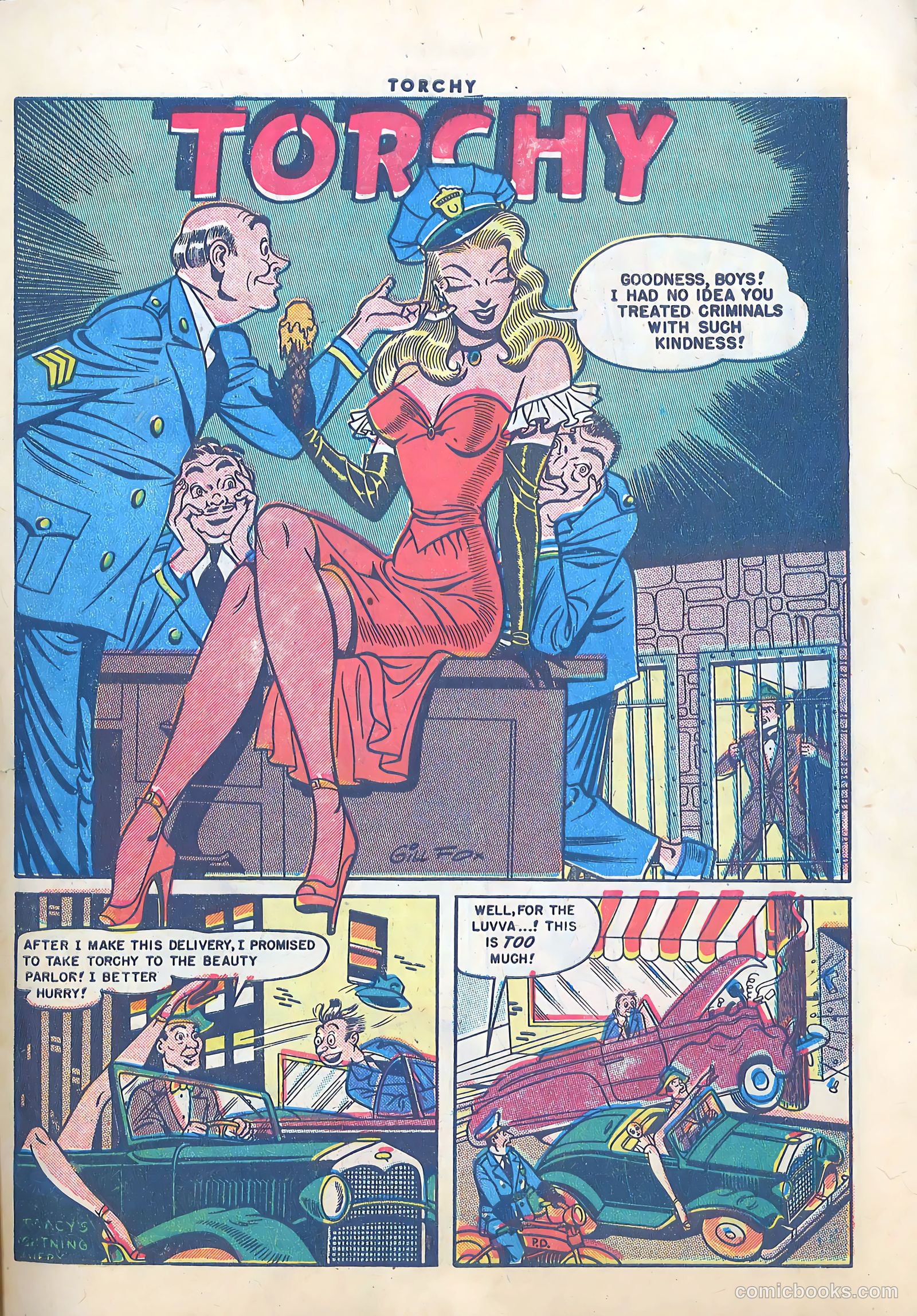 Torchy #3 (1950) — page 27 of 36