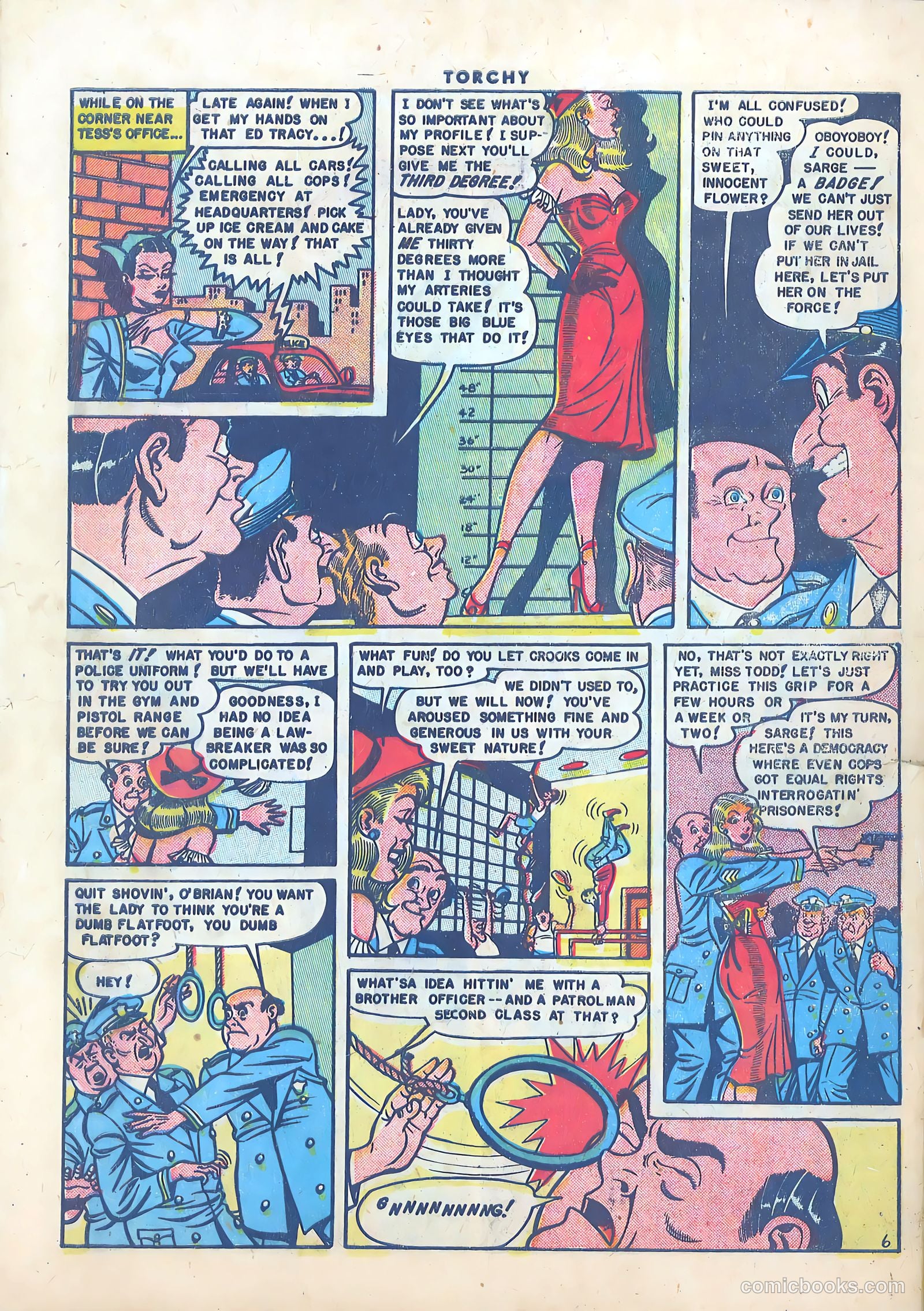 Torchy #3 (1950) — page 32 of 36