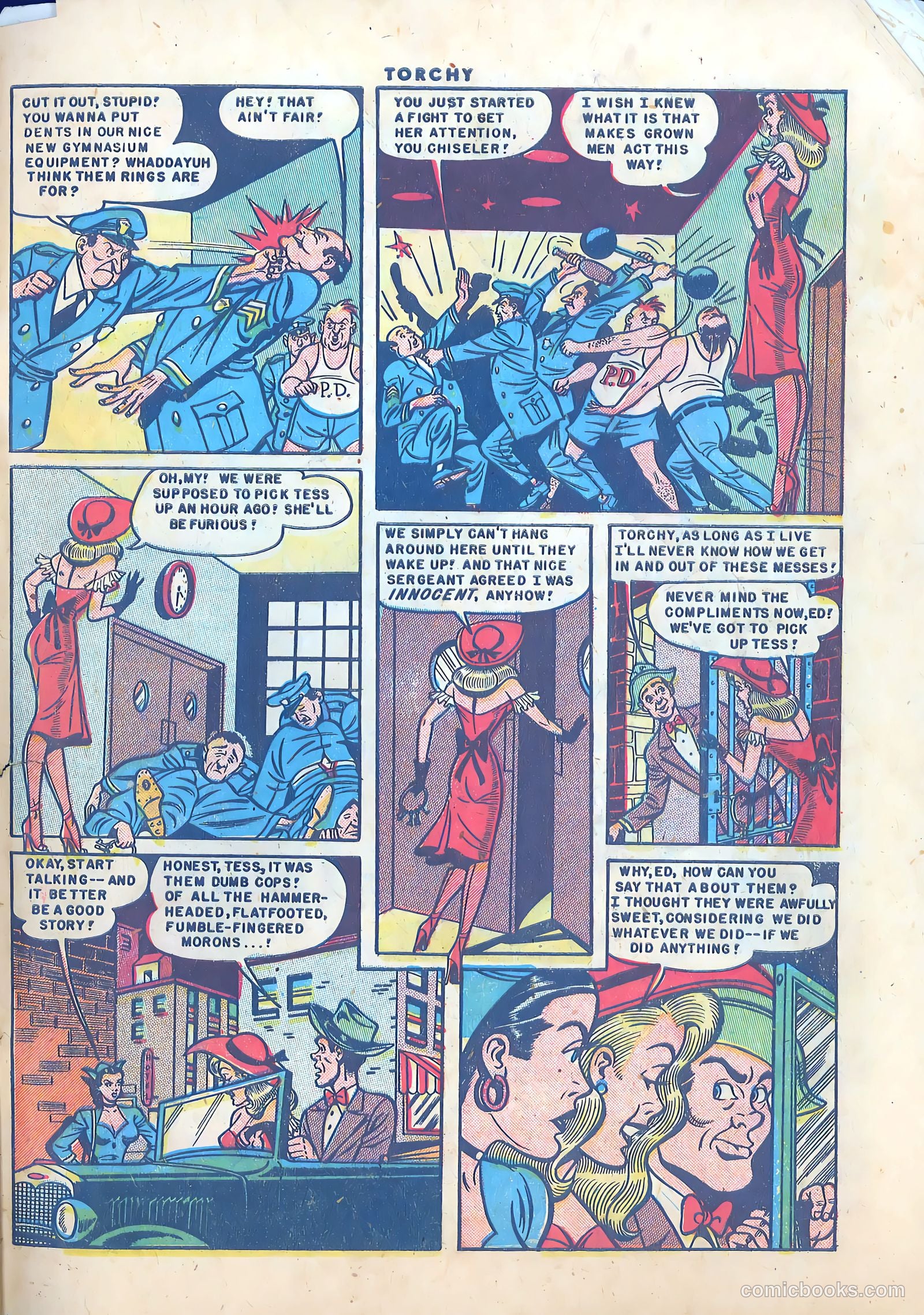 Torchy #3 (1950) — page 33 of 36