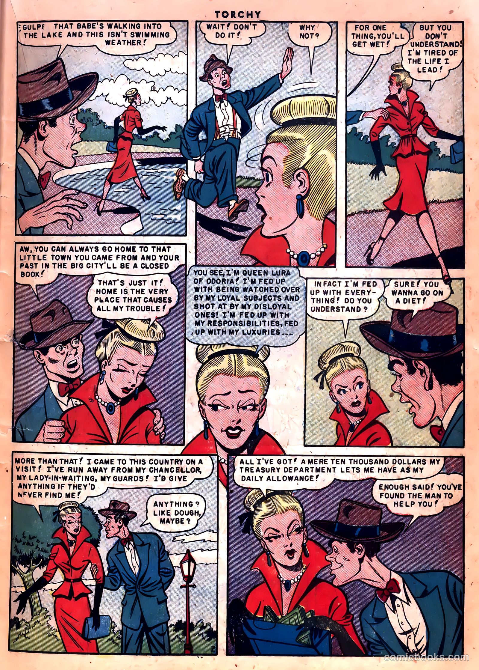 Torchy #4 (1950) — page 20 of 37