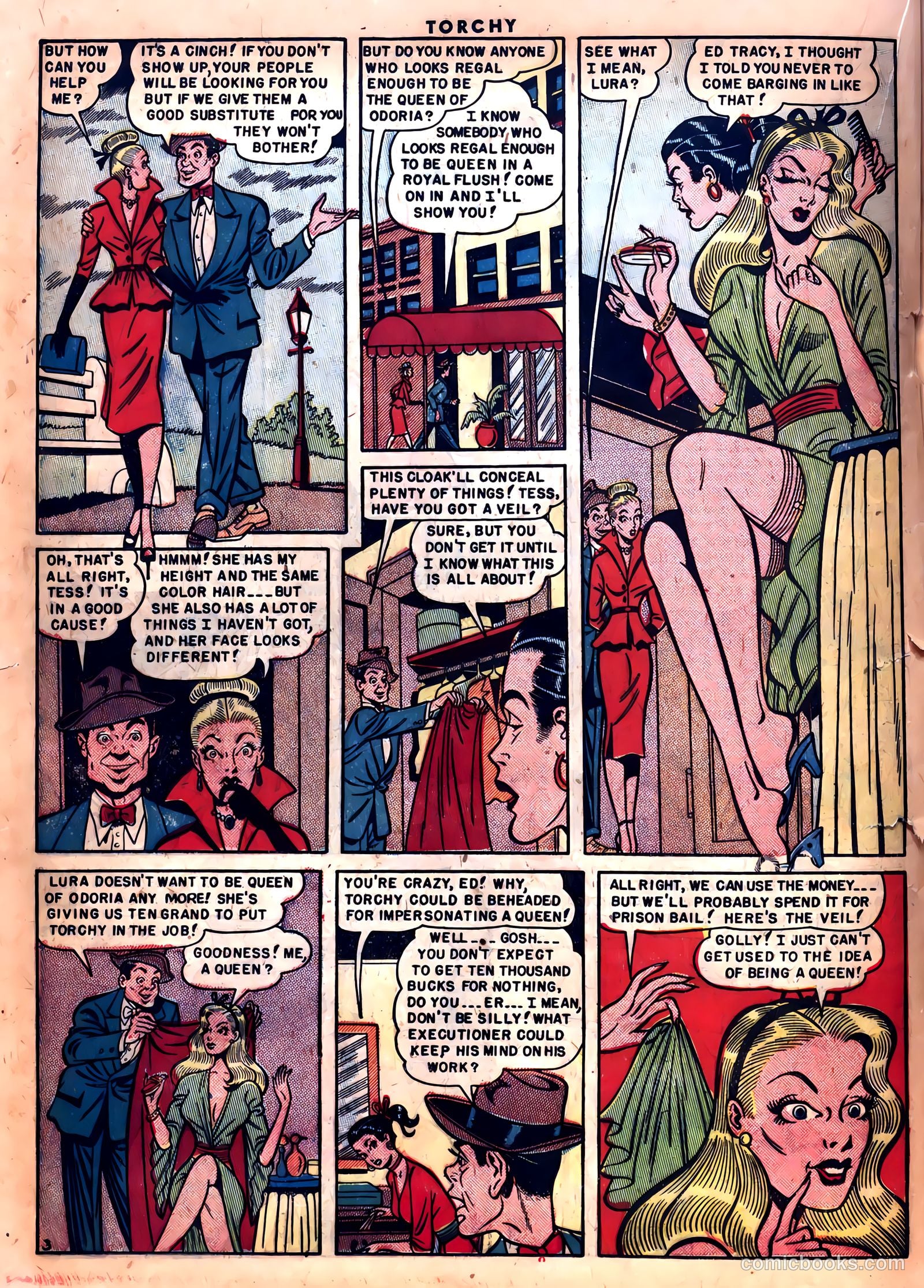 Torchy #4 (1950) — page 21 of 37