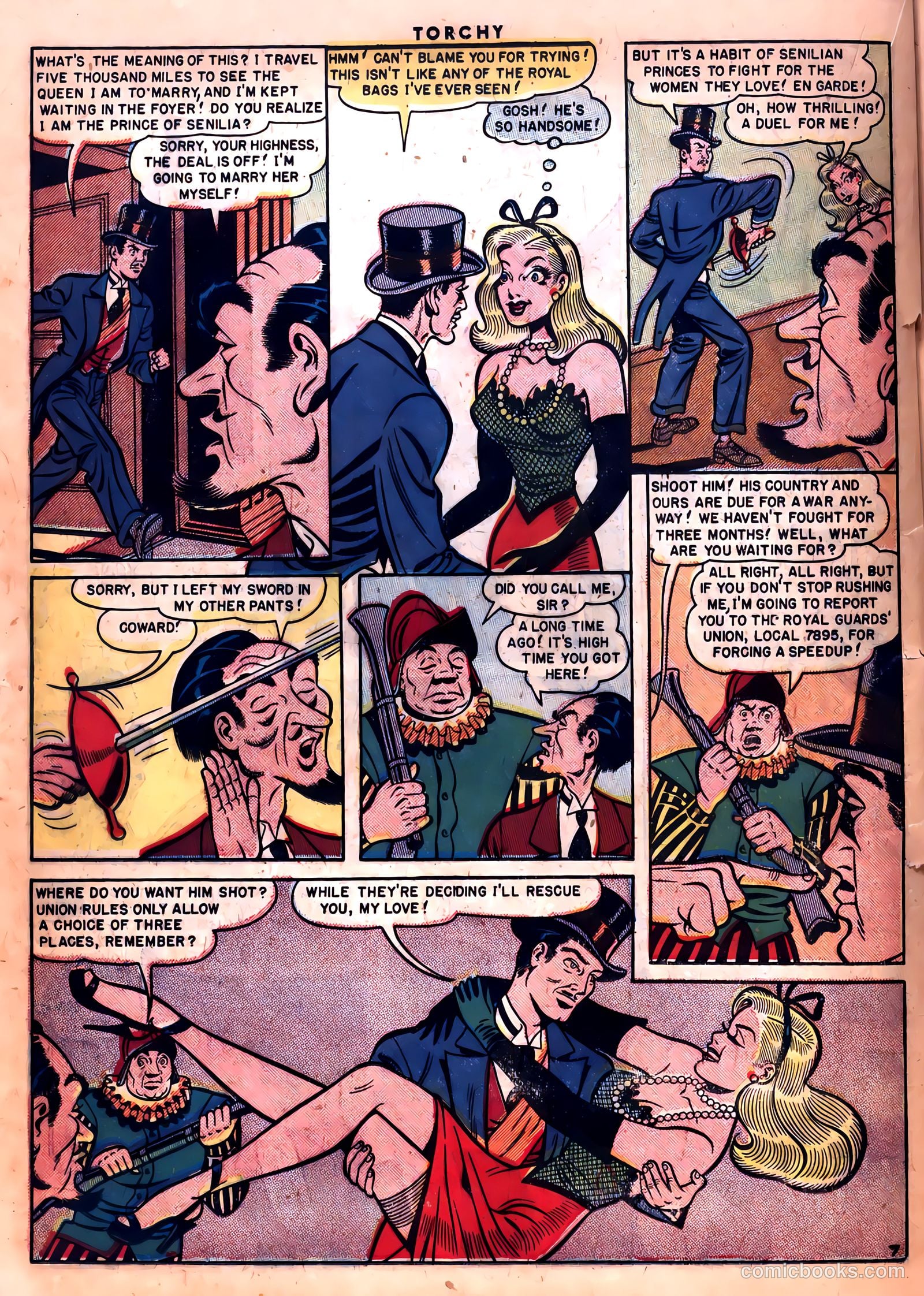 Torchy #4 (1950) — page 25 of 37