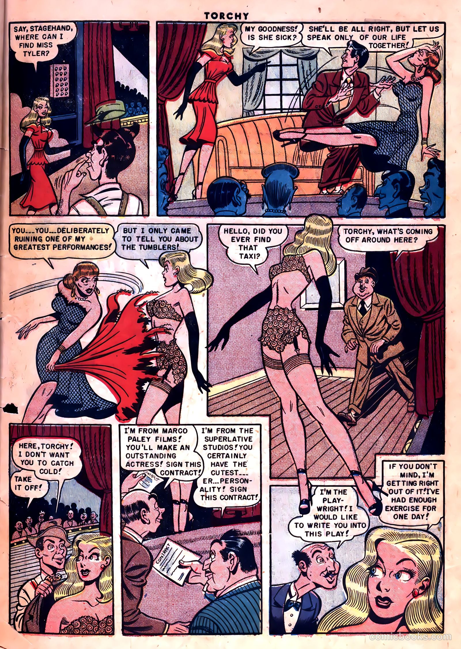 Torchy #4 (1950) — page 34 of 37