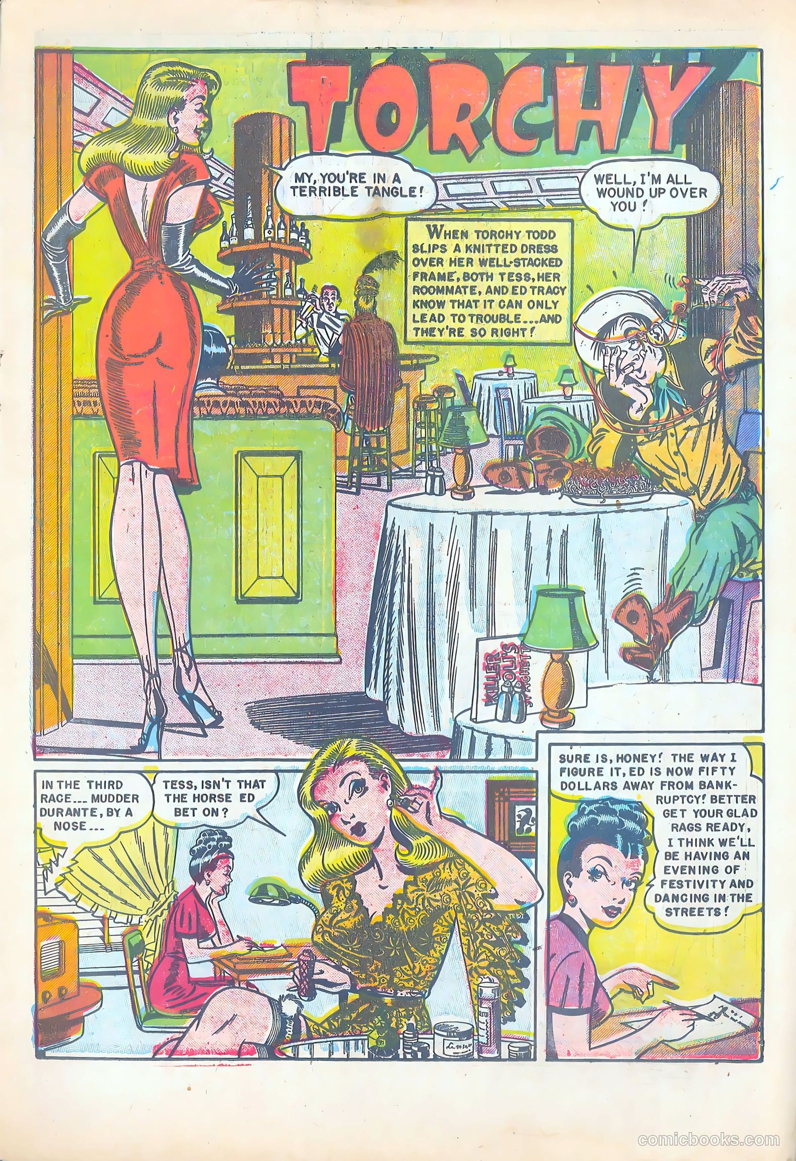 Torchy #5 (1950) — page 3 of 36