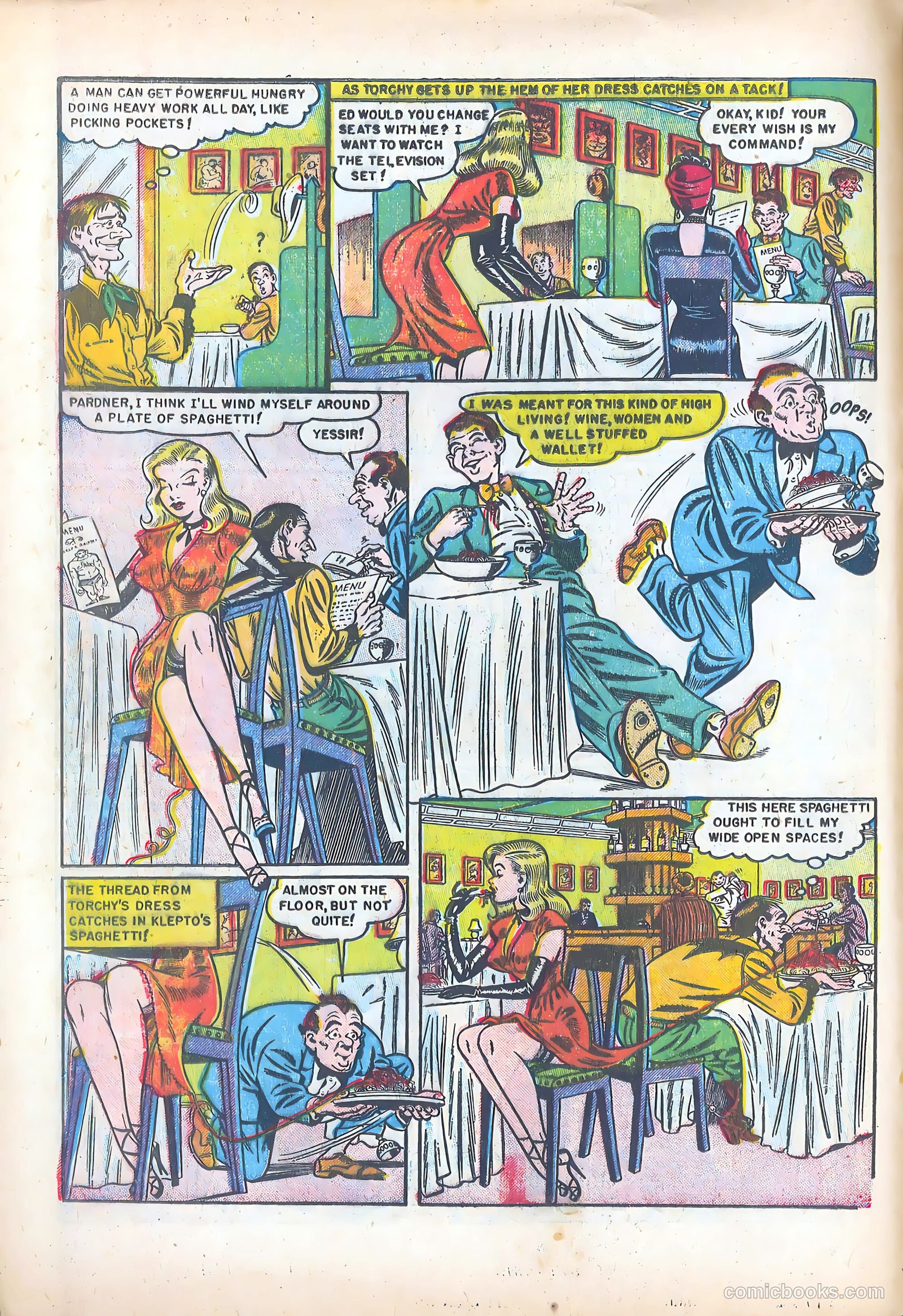 Torchy #5 (1950) — page 8 of 36