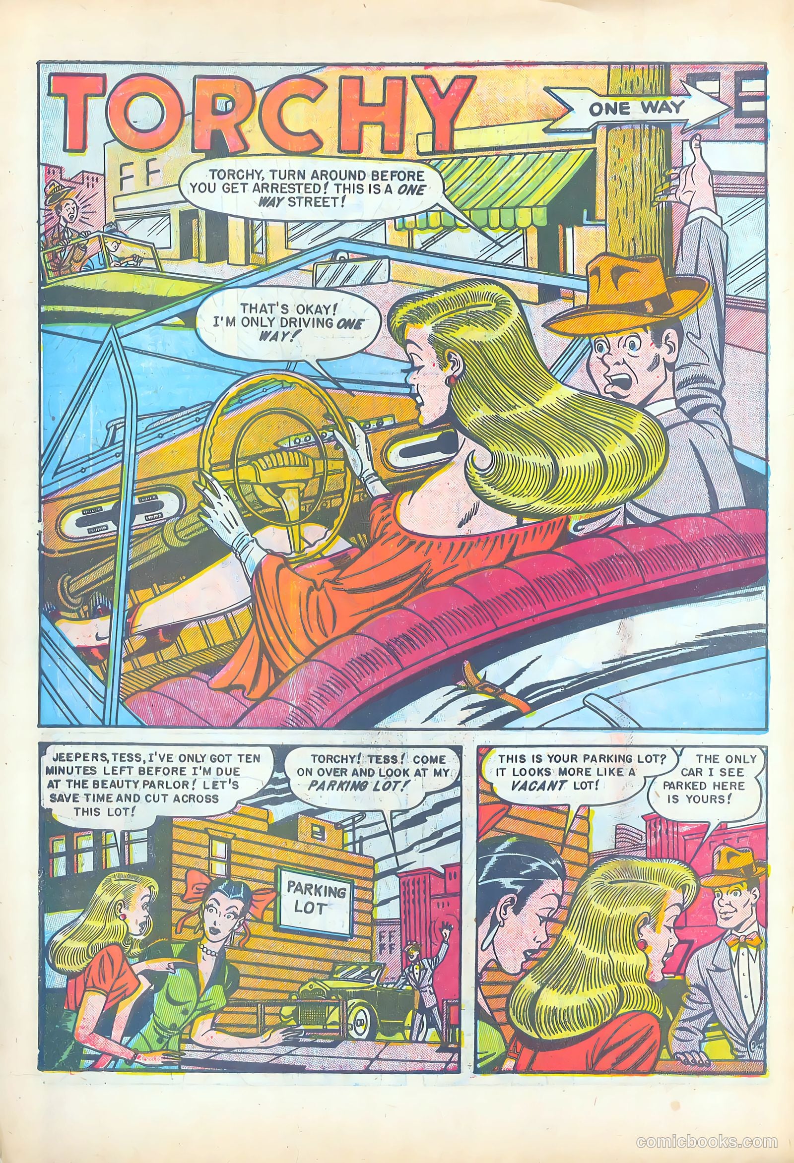 Torchy #5 (1950) — page 18 of 36