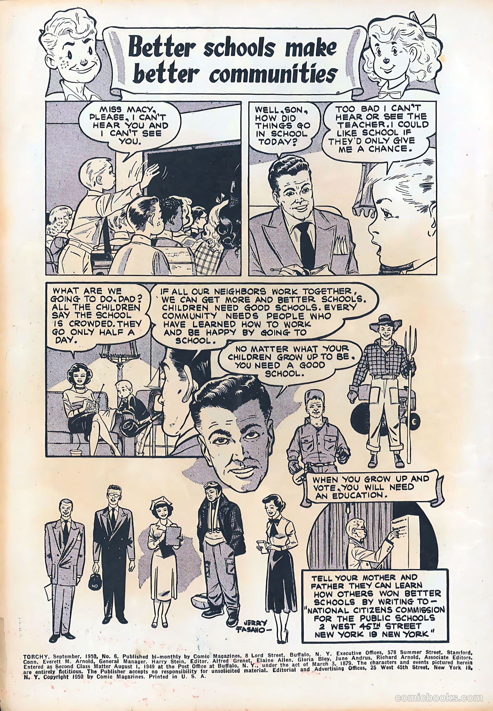 Torchy #6 (1950) — page 2 of 36