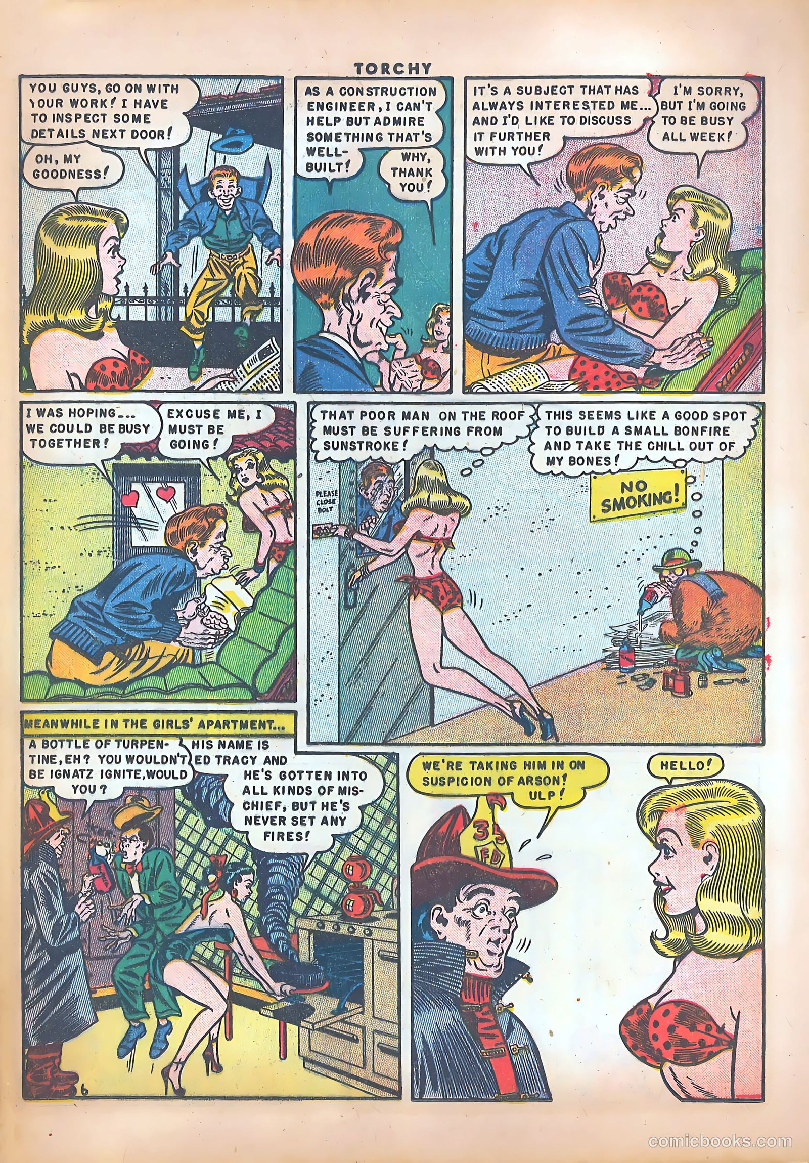 Torchy #6 (1950) — page 8 of 36