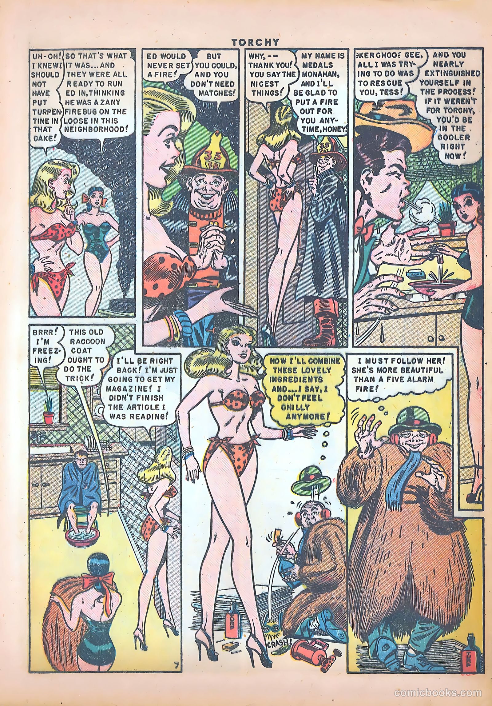 Torchy #6 (1950) — page 9 of 36