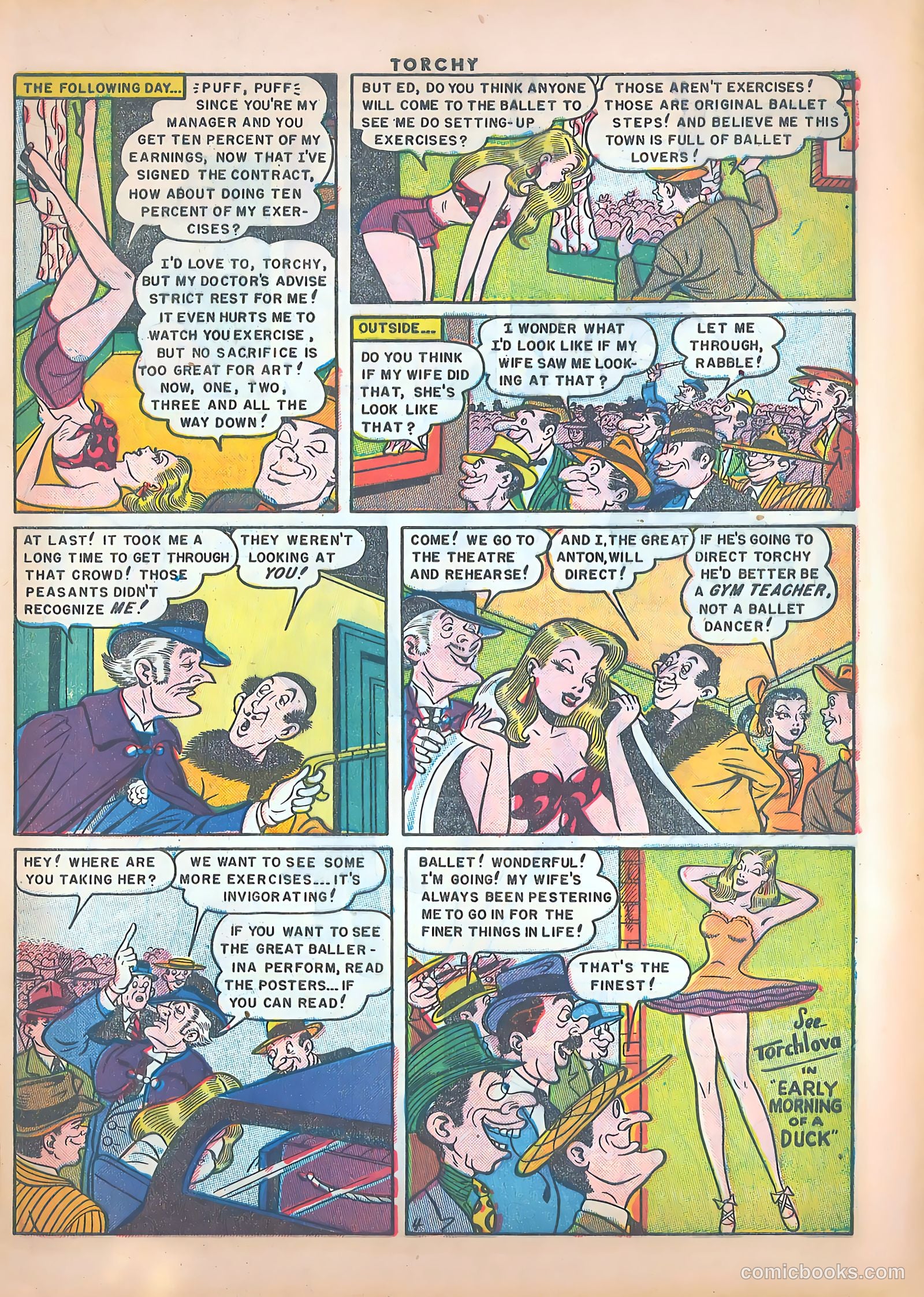 Torchy #6 (1950) — page 21 of 36