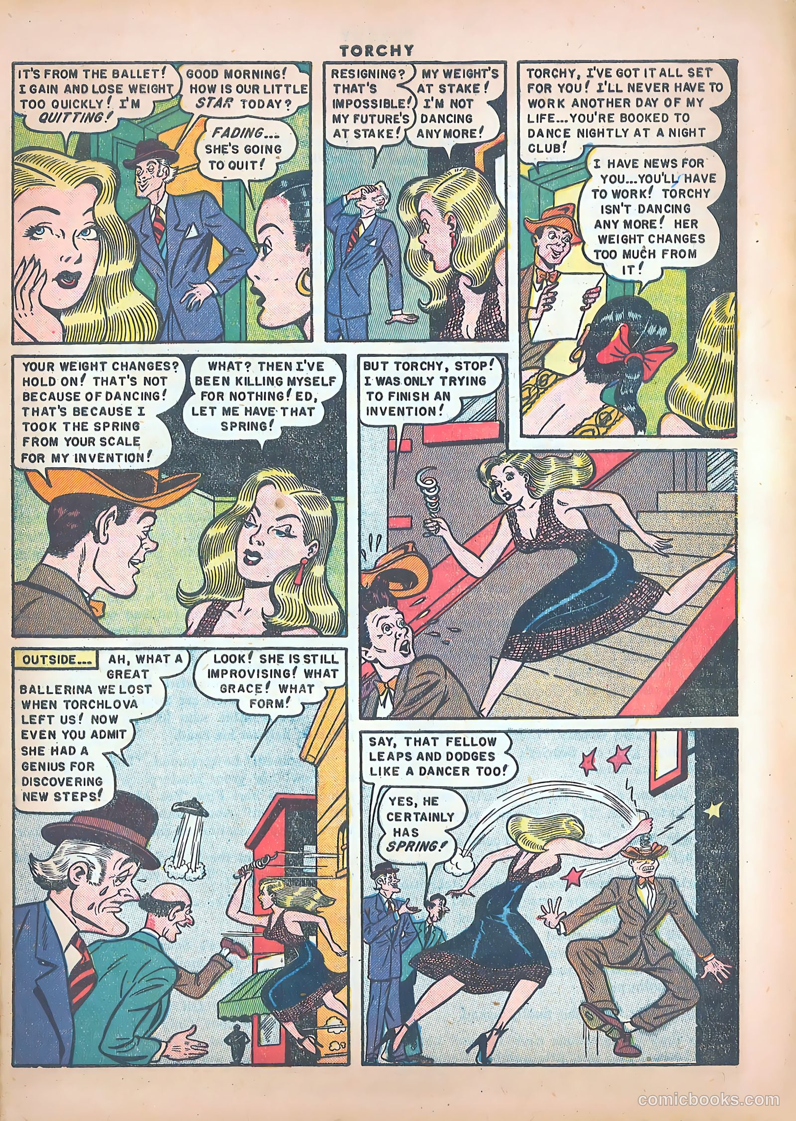 Torchy #6 (1950) — page 25 of 36